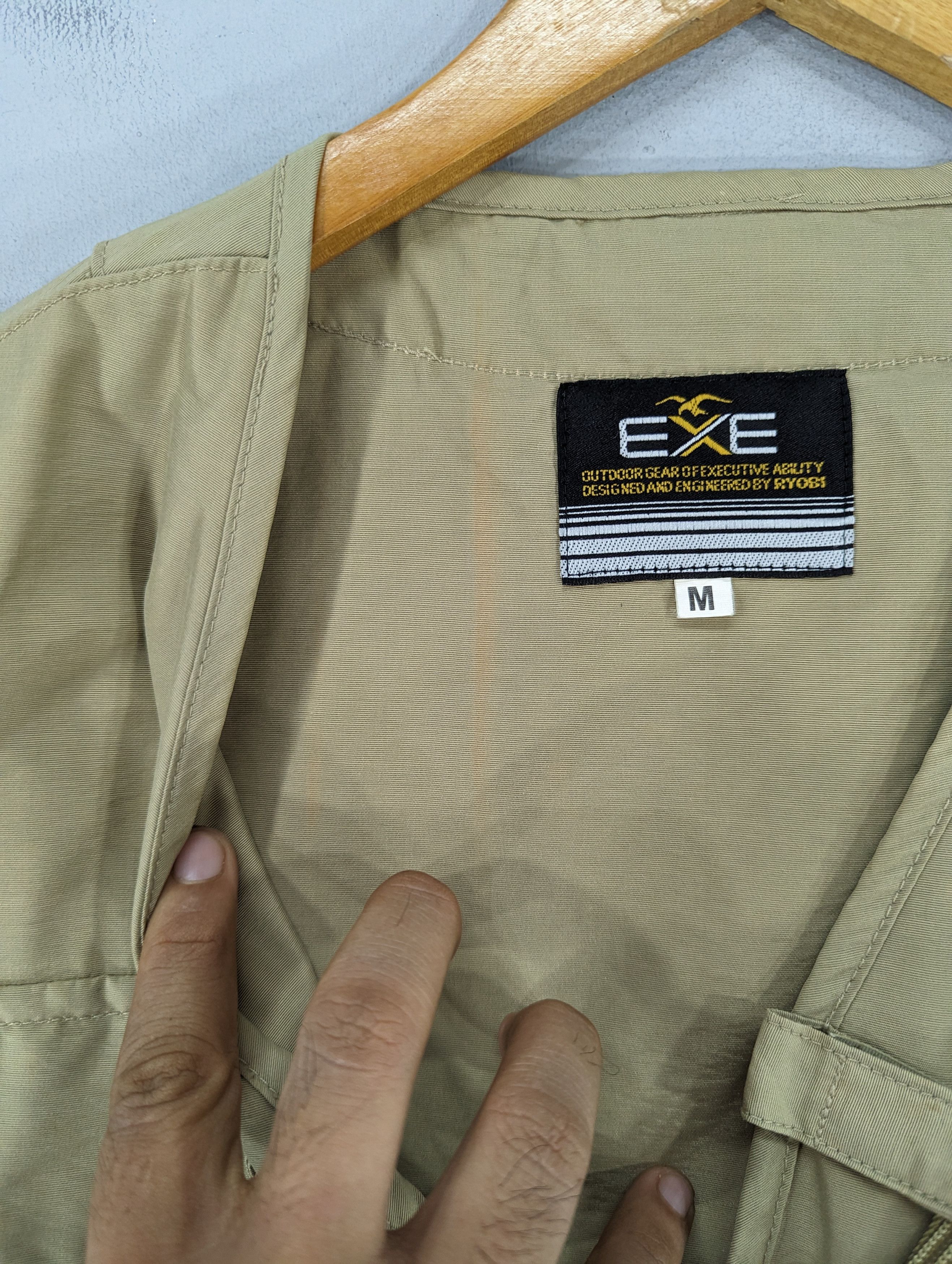 Japanese Brand 💥RARE💥Vintage 90s Exe By Ryobi Fishing Vest Jacket Size US M / EU 48-50 / 2 - 4 Thumbnail