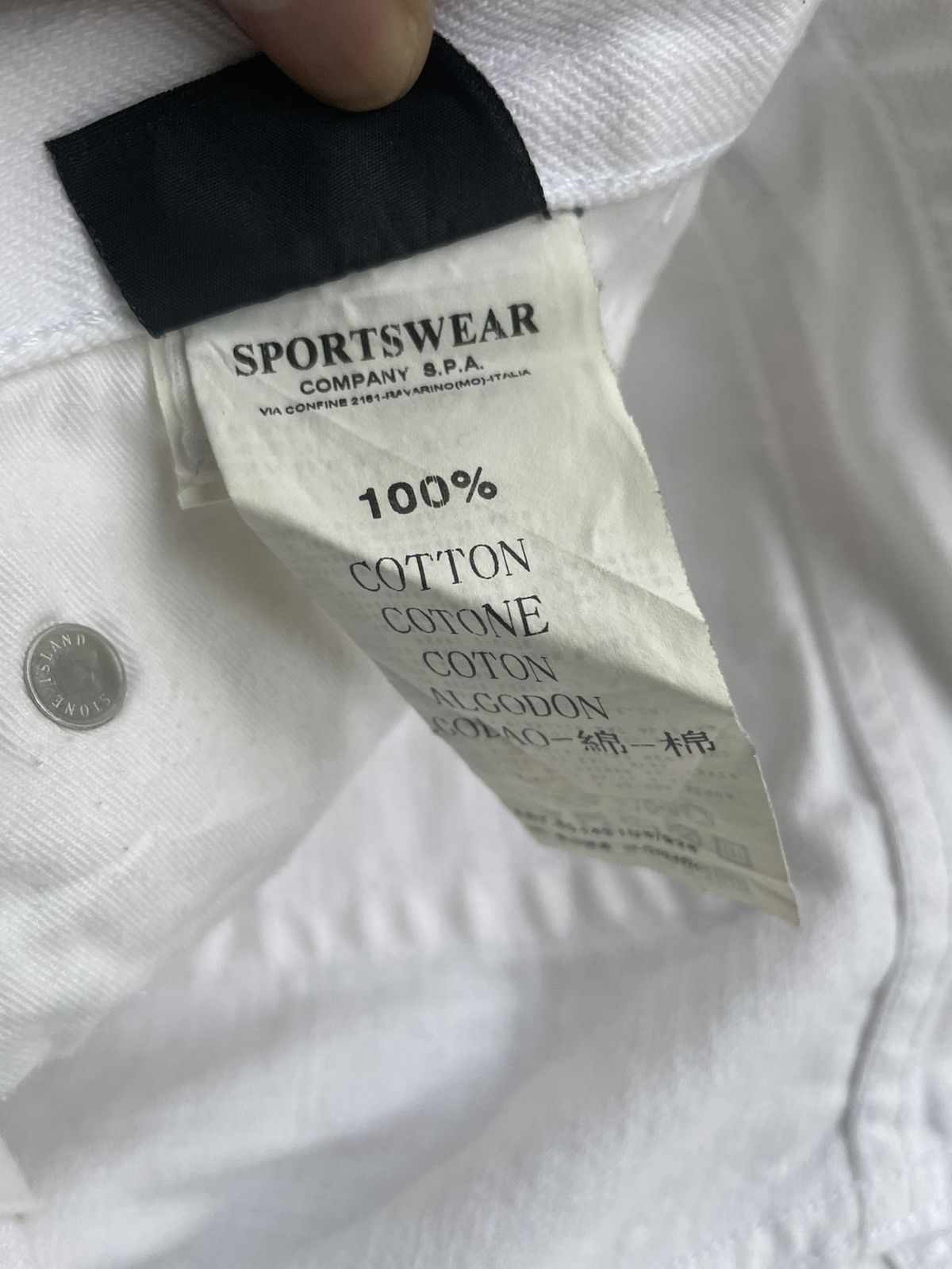 Designer Stone Island Denims Kurabo Denim Size US 30 / EU 46 - 12 Thumbnail