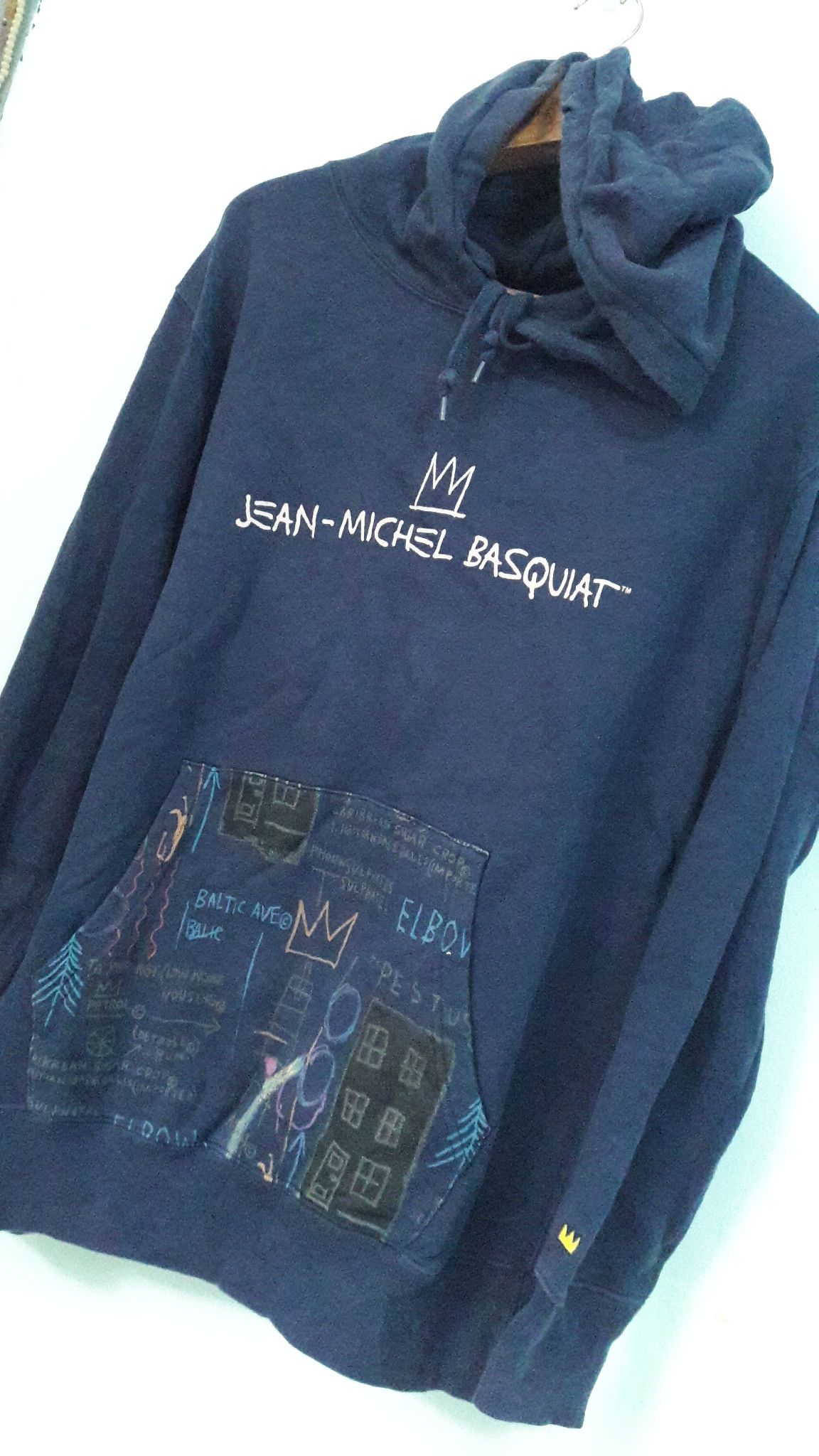 Keith Haring Jean Michel Basquait X SPRZNY Hoodie sweater Size US L / EU 52-54 / 3 - 1 Thumbnail