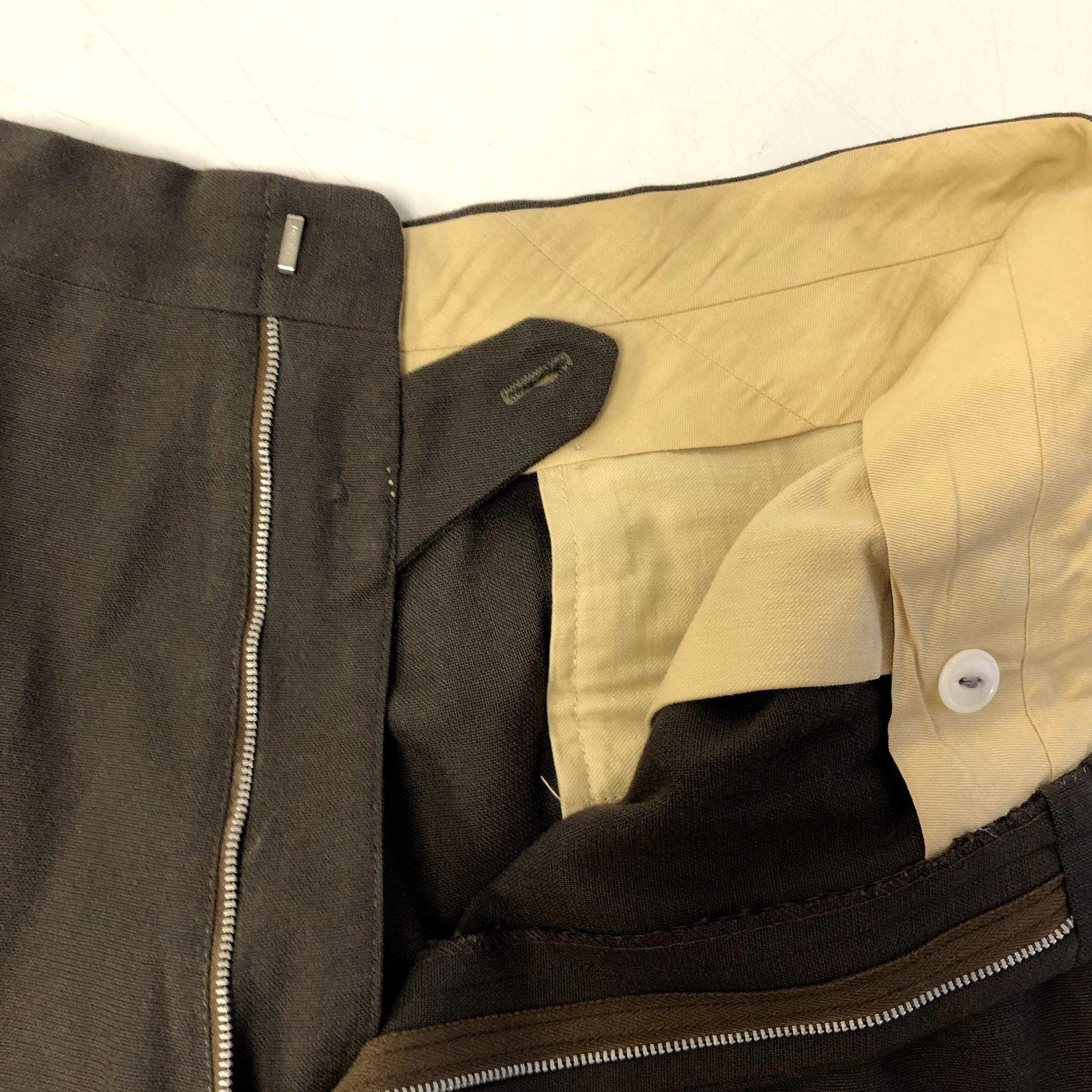50's Cracker Barrel Gray DROP LOOP Trousers ROCKABILLY Pants