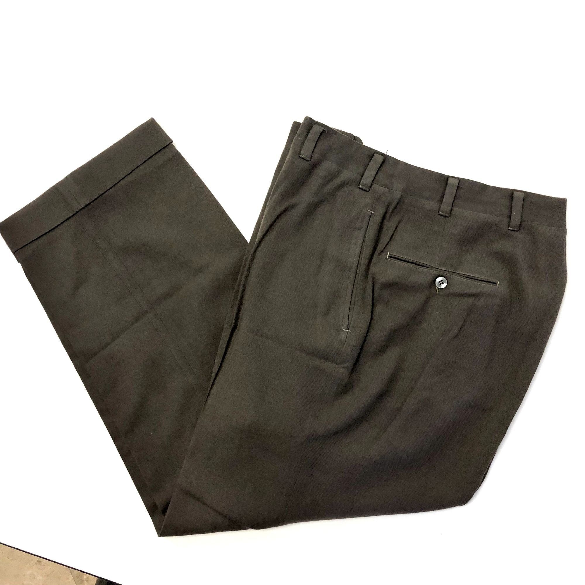 50's Cracker Barrel Gray DROP LOOP Trousers ROCKABILLY Pants