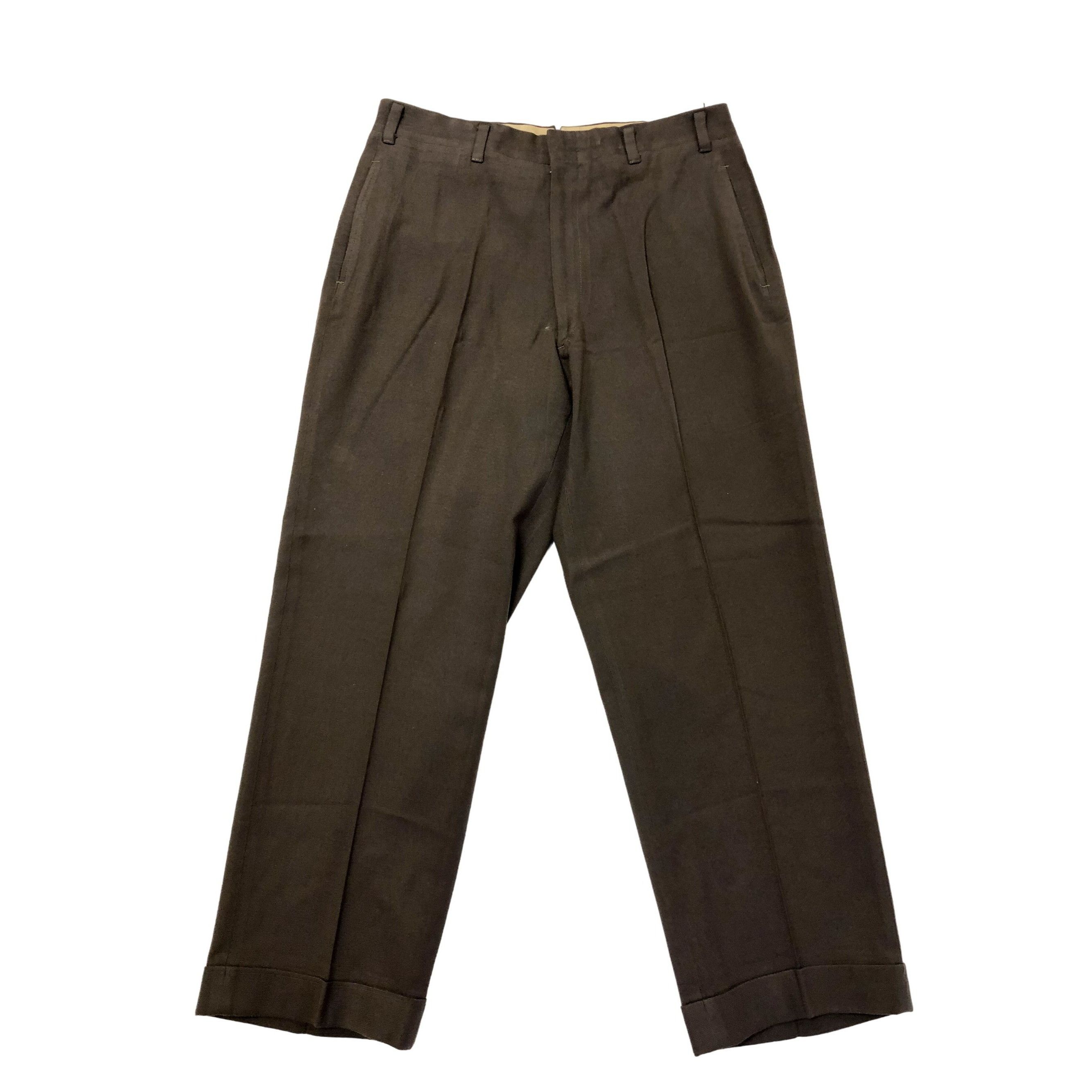 50's Cracker Barrel Gray DROP LOOP Trousers ROCKABILLY Pants