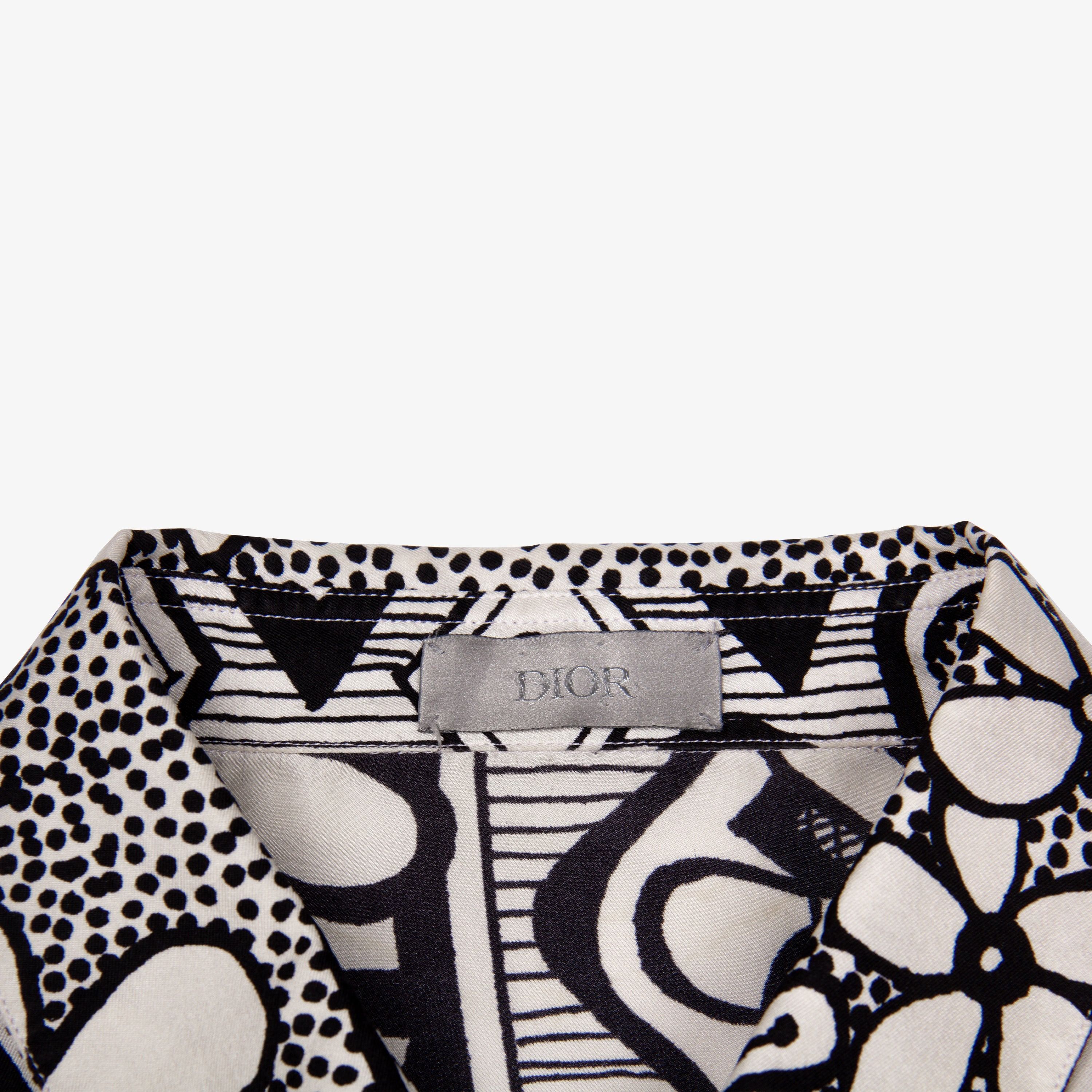 Dior × Stussy DIOR x STUSSY SILK FLORAL BUTTON UP SHIRT | 40 Size US L / EU 52-54 / 3 - 4 Thumbnail