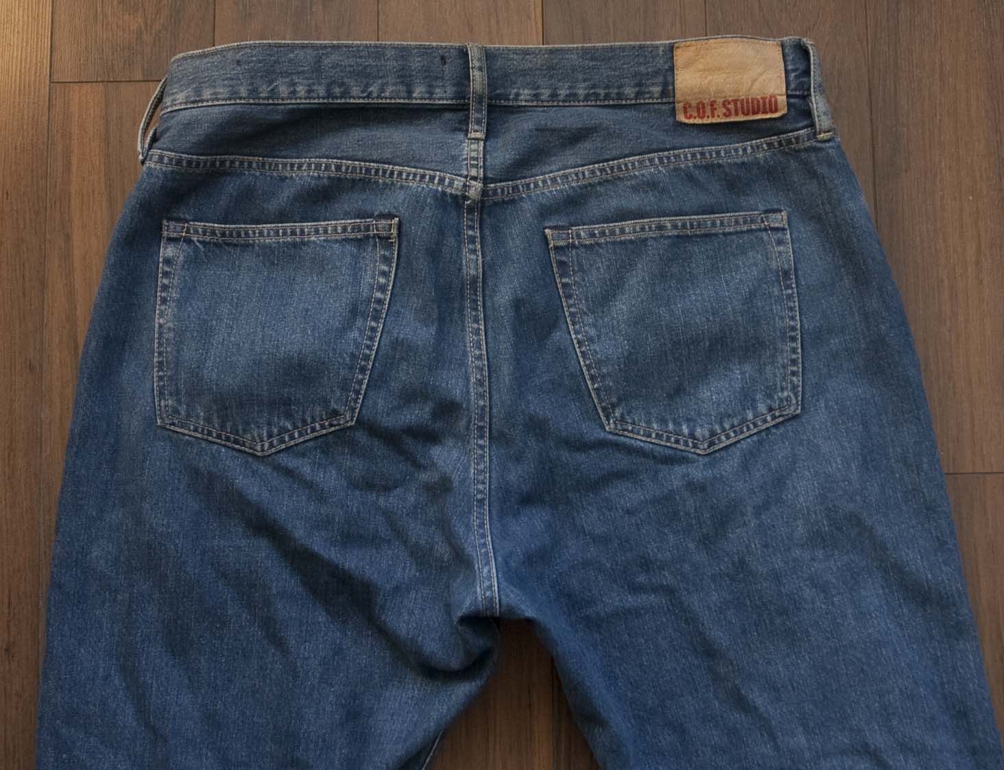 C.O.F. Studio COF Studio Selvedge Jeans Kuroki Size 35x31 Size US 35 - 7 Thumbnail