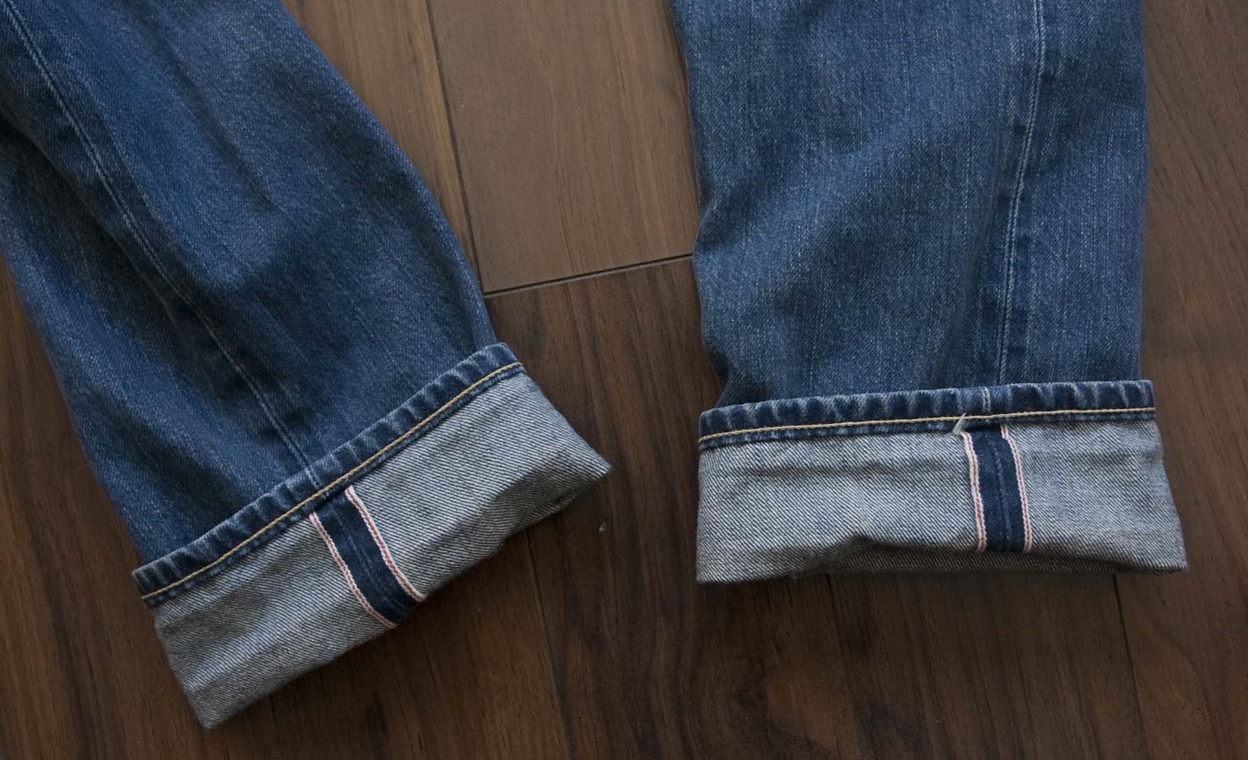 image of C O F Studio Cof Studio Selvedge Jeans Kuroki Size 35X31 in Blue, Men's