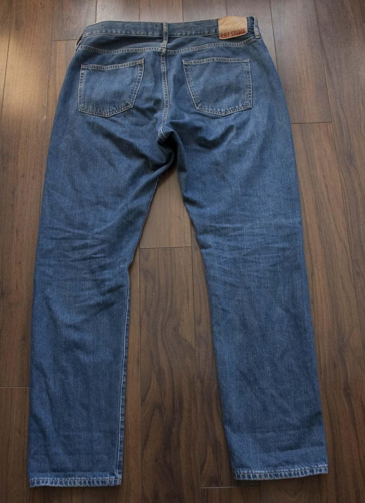 C.O.F. Studio COF Studio Selvedge Jeans Kuroki Size 35x31 Size US 35 - 8 Thumbnail