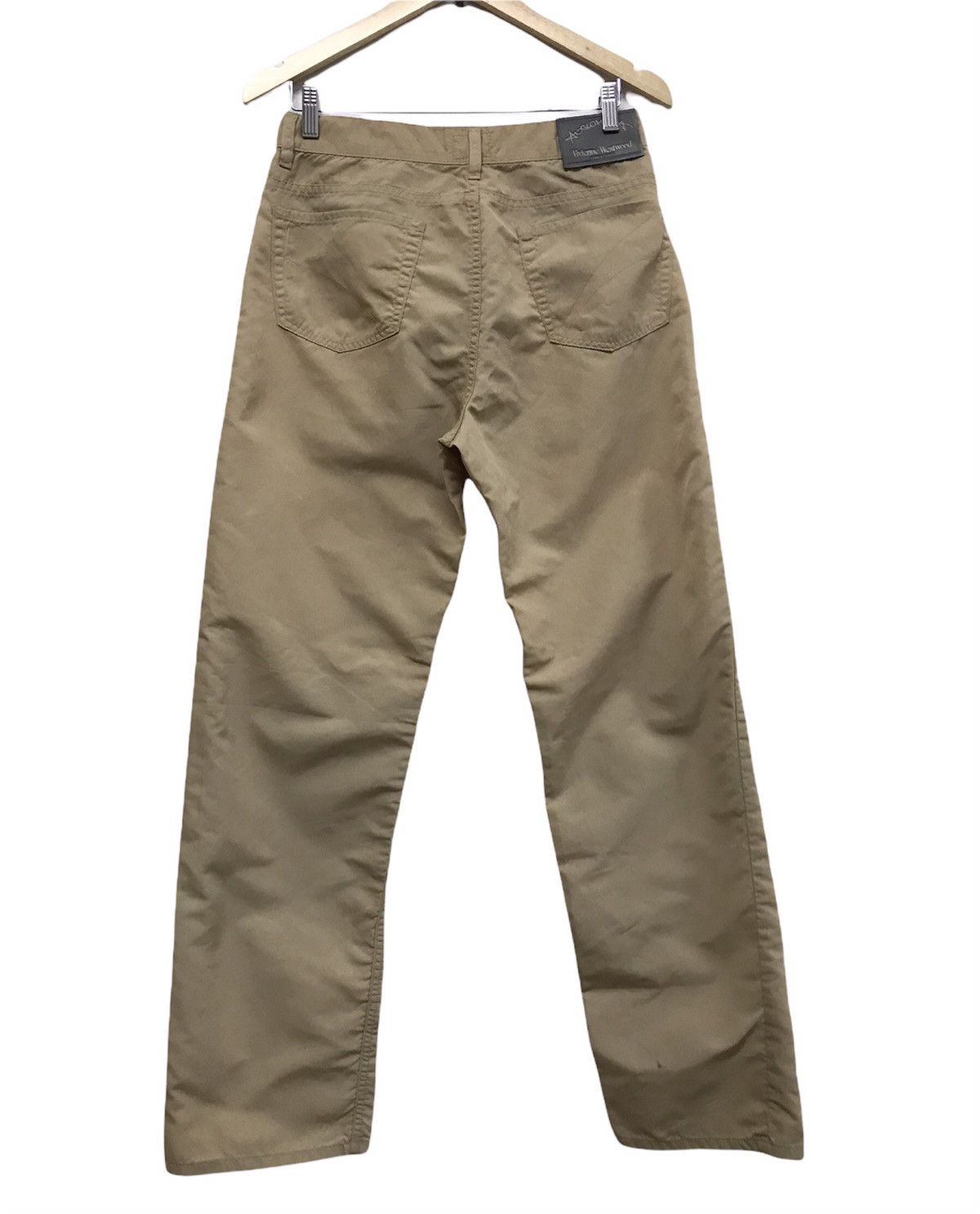 Image of Italian Designers x Vintage Vivienne Westwood Anglomania Trousers Pants in Khaki, Men's (Size 31)