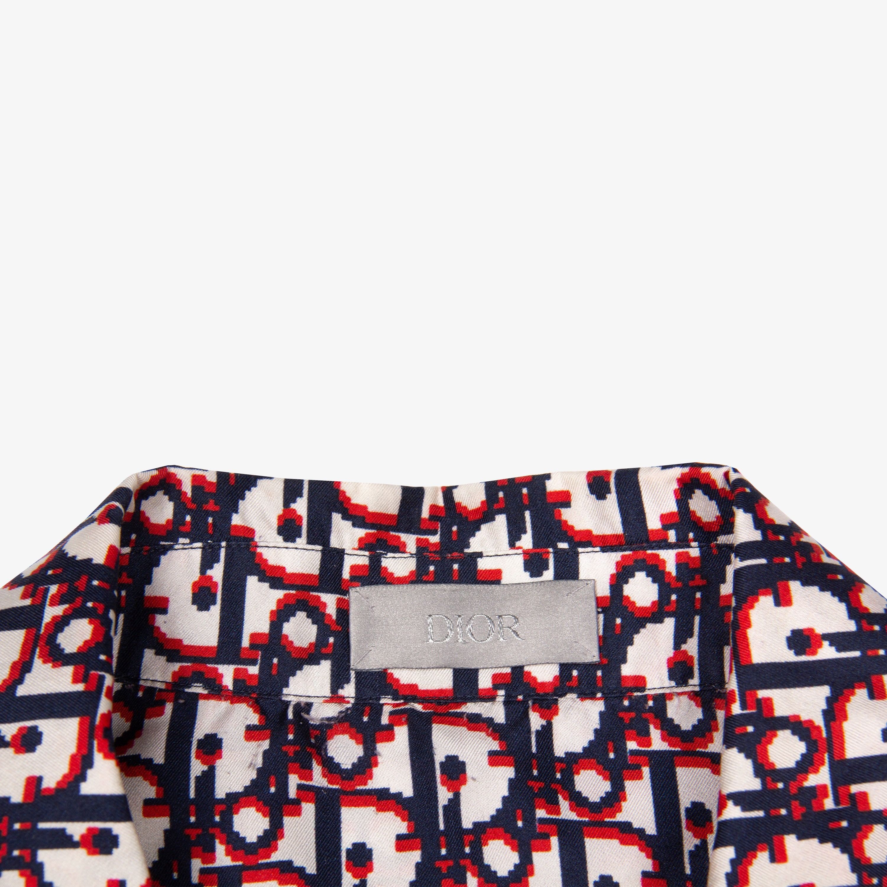 Dior DIOR OBLIQUE MONOGRAM BUTTON UP SHIRT | 38 Size US M / EU 48-50 / 2 - 4 Thumbnail
