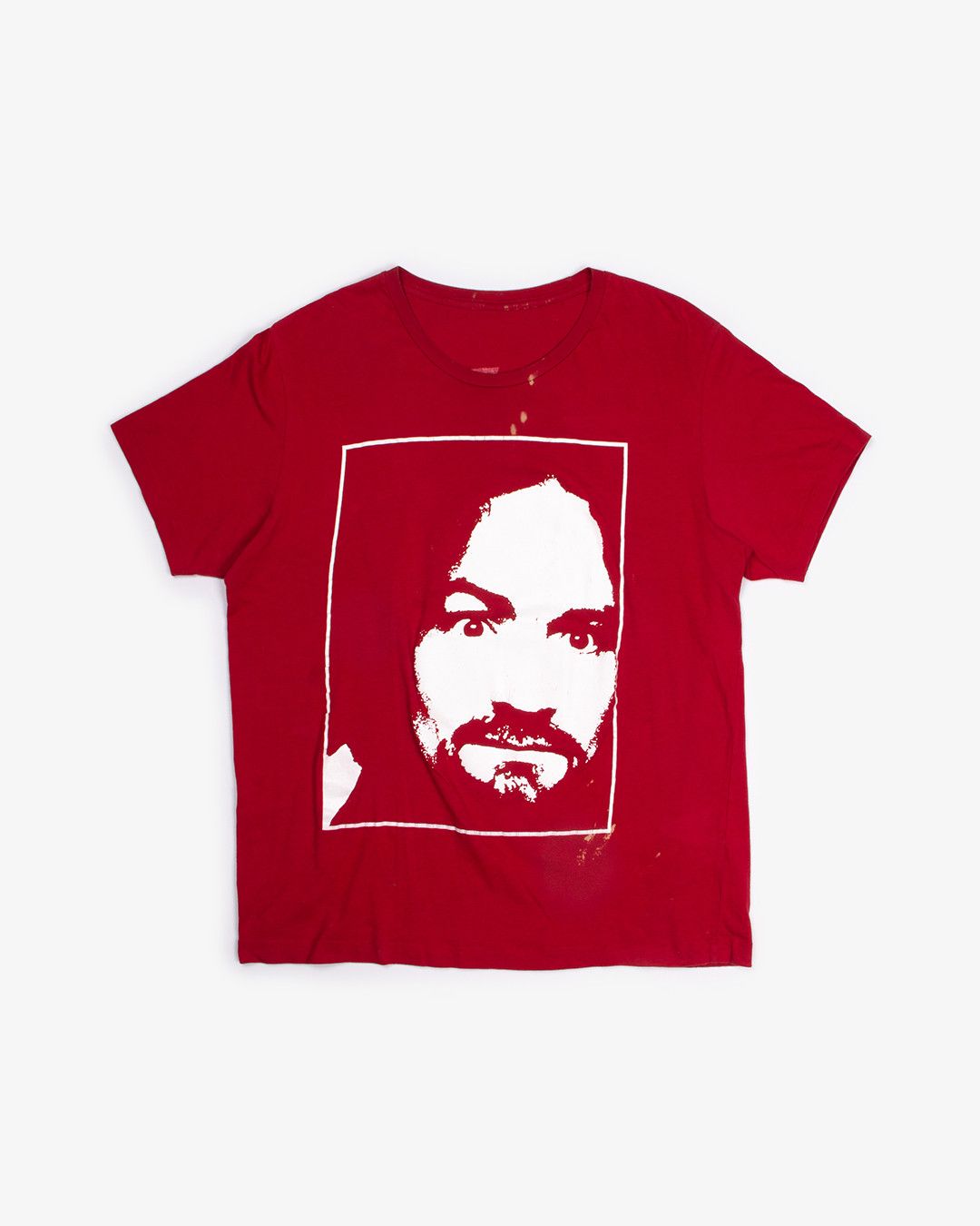 image of Enfants Riches Deprimes Sample Red Charles Manson Tee, Men's (Size Large)