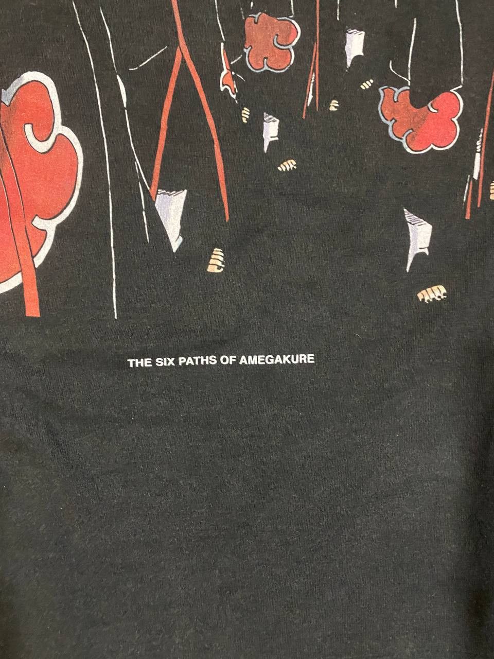 Anime × Japanese Brand Rare! Vintage Anime Naruto Akatsuki Pain & Konan Bootleg Size US XL / EU 56 / 4 - 7 Thumbnail