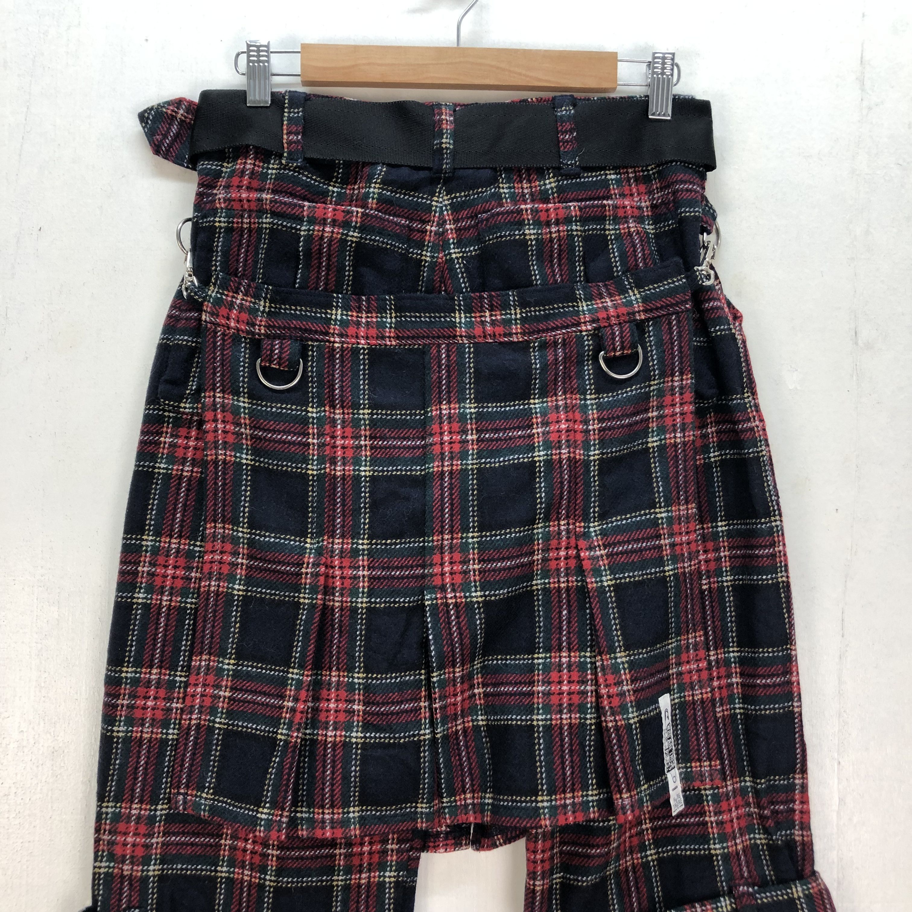 Japanese Brand WHO ARE THESE PUNKS? TARTAN PANTS #6808-89 Size US 29 - 11 Thumbnail