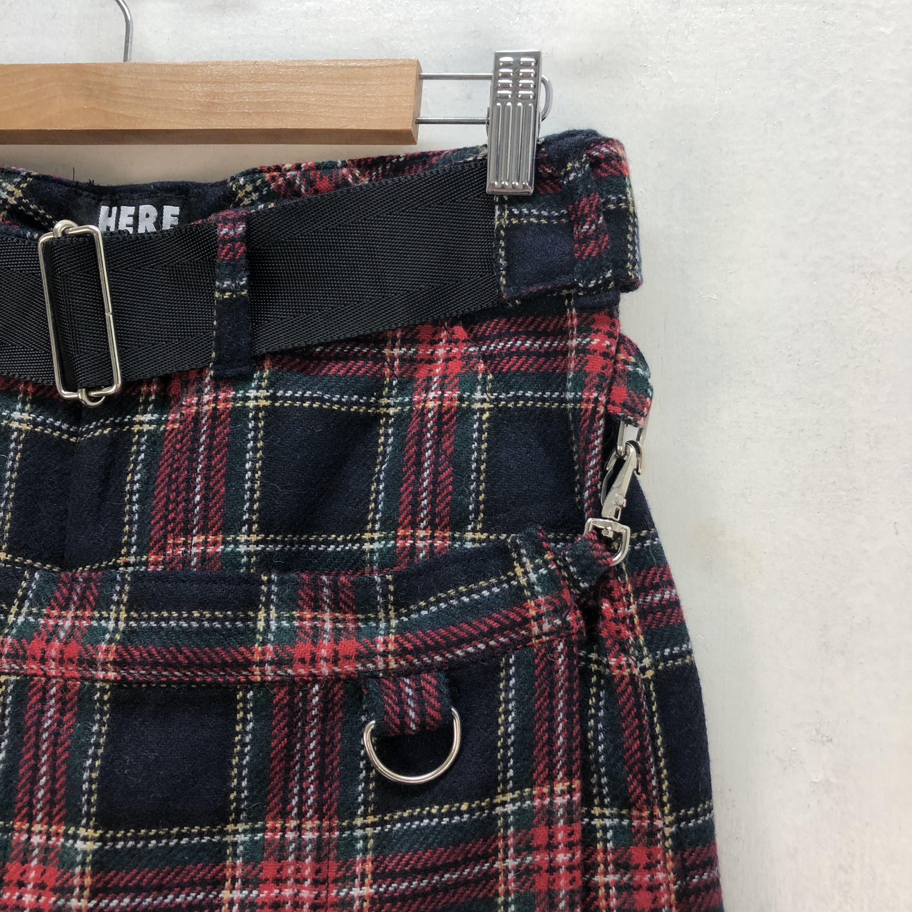 Japanese Brand WHO ARE THESE PUNKS? TARTAN PANTS #6808-89 Size US 29 - 4 Thumbnail