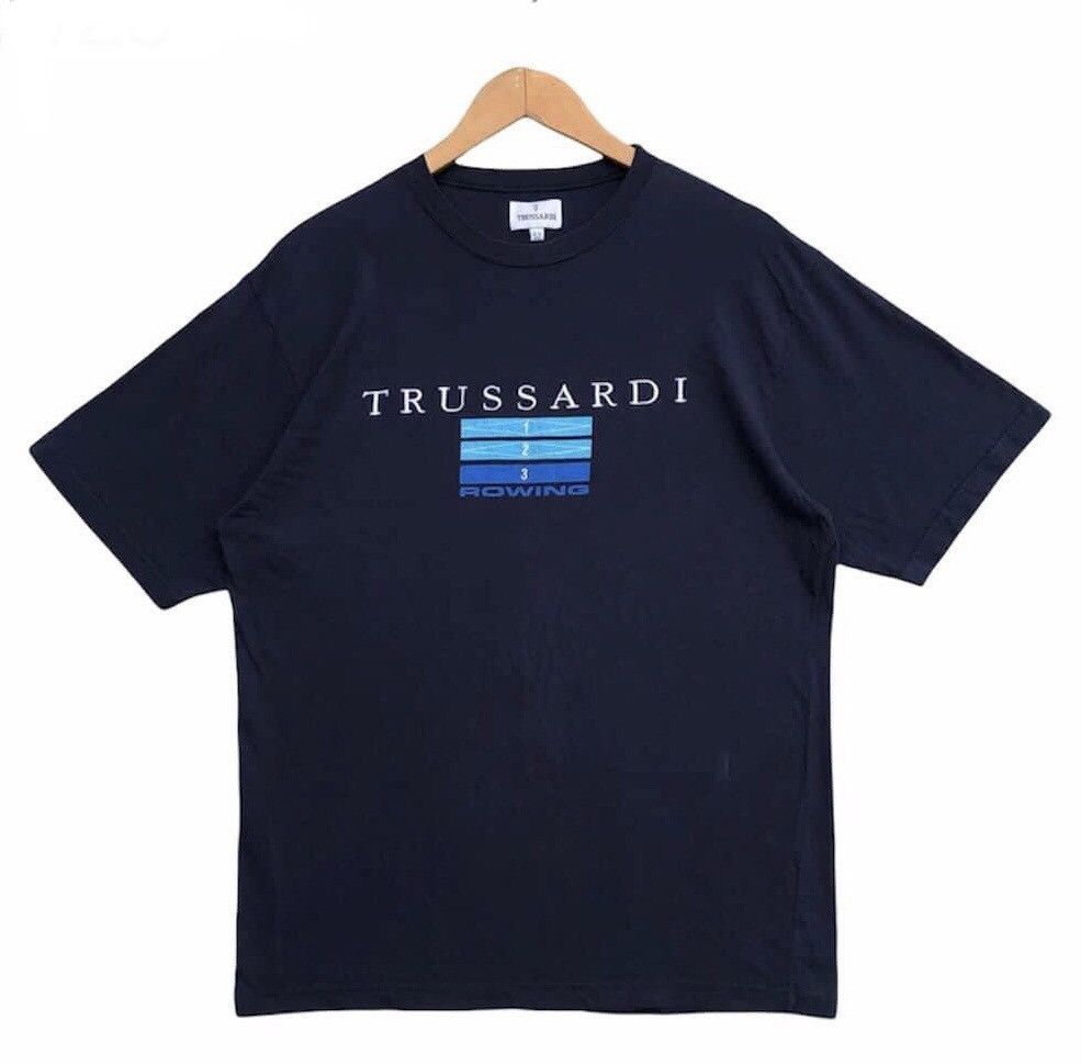 image of Trussardi in Blue Black, Men's (Size Large)