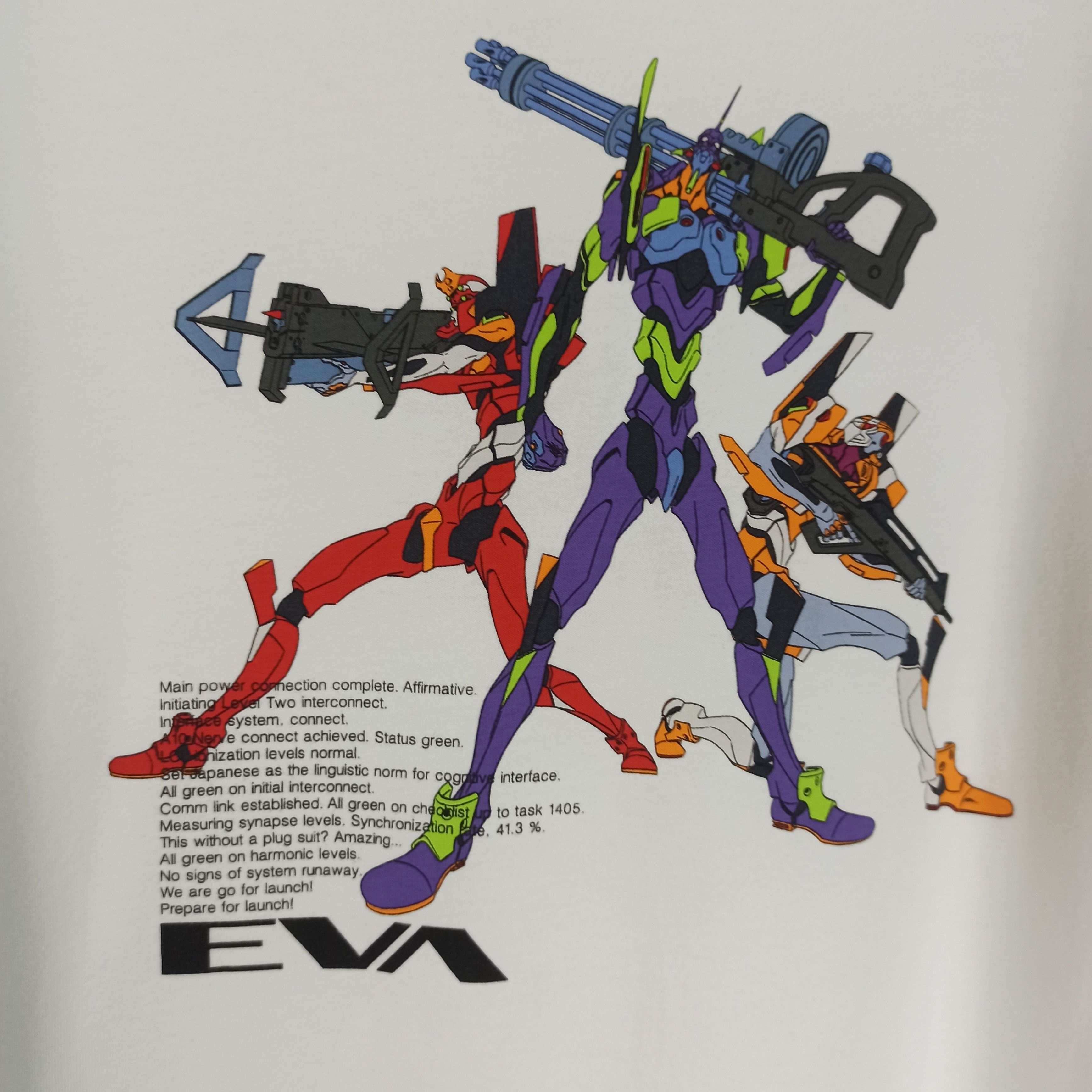 Anime Rare Anime Evangelion by Uniqlo Size US XXL / EU 58 / 5 - 3 Thumbnail