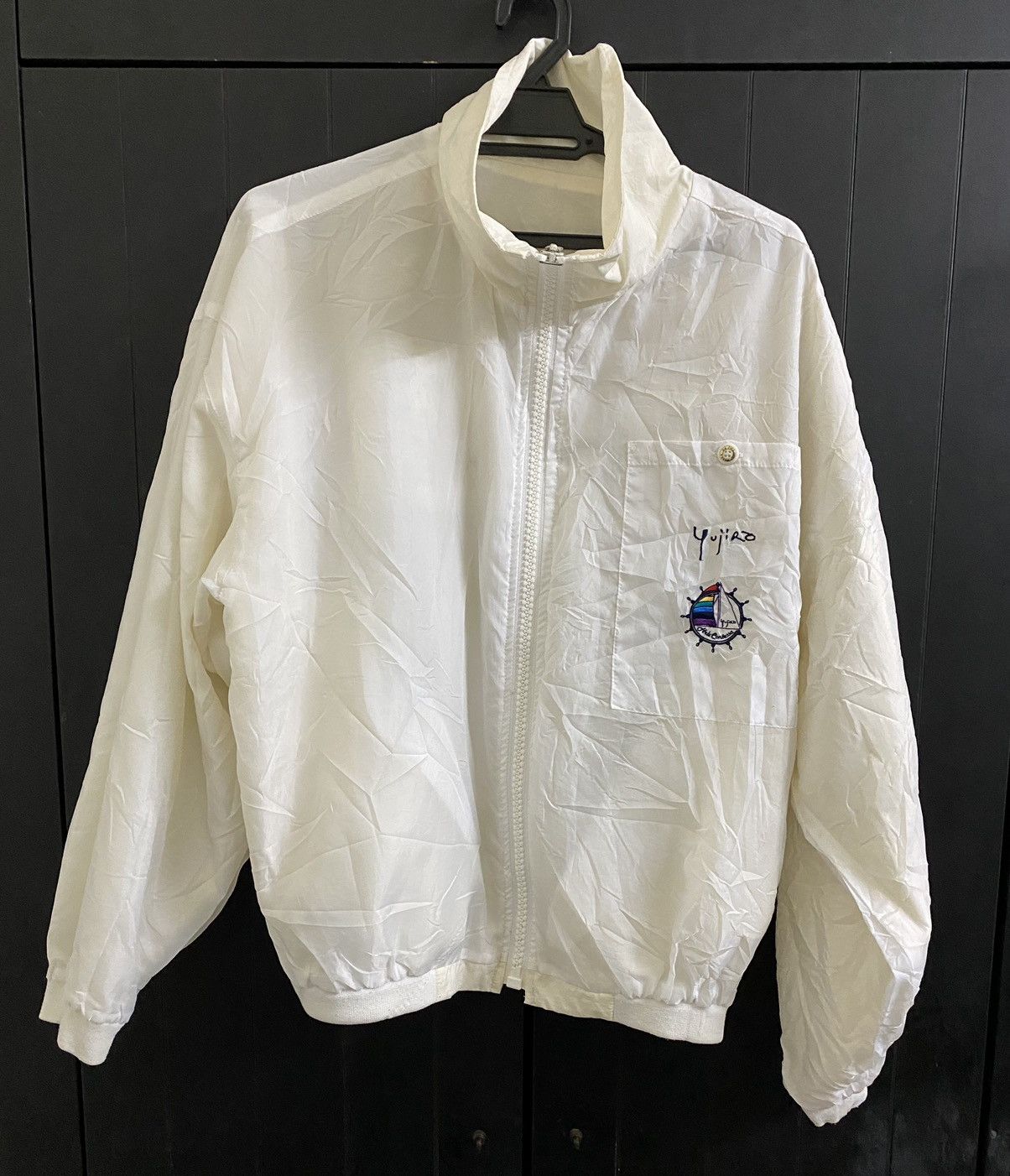Japanese Brand YUJIRO ISHIHARA RARE REVERSIBLE WINDBREAKER Size US XL / EU 56 / 4 - 3 Thumbnail