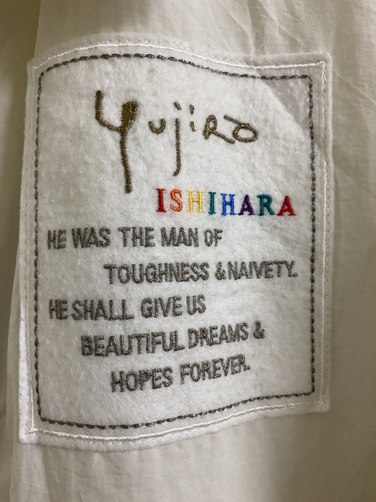 Japanese Brand YUJIRO ISHIHARA RARE REVERSIBLE WINDBREAKER Size US XL / EU 56 / 4 - 6 Thumbnail