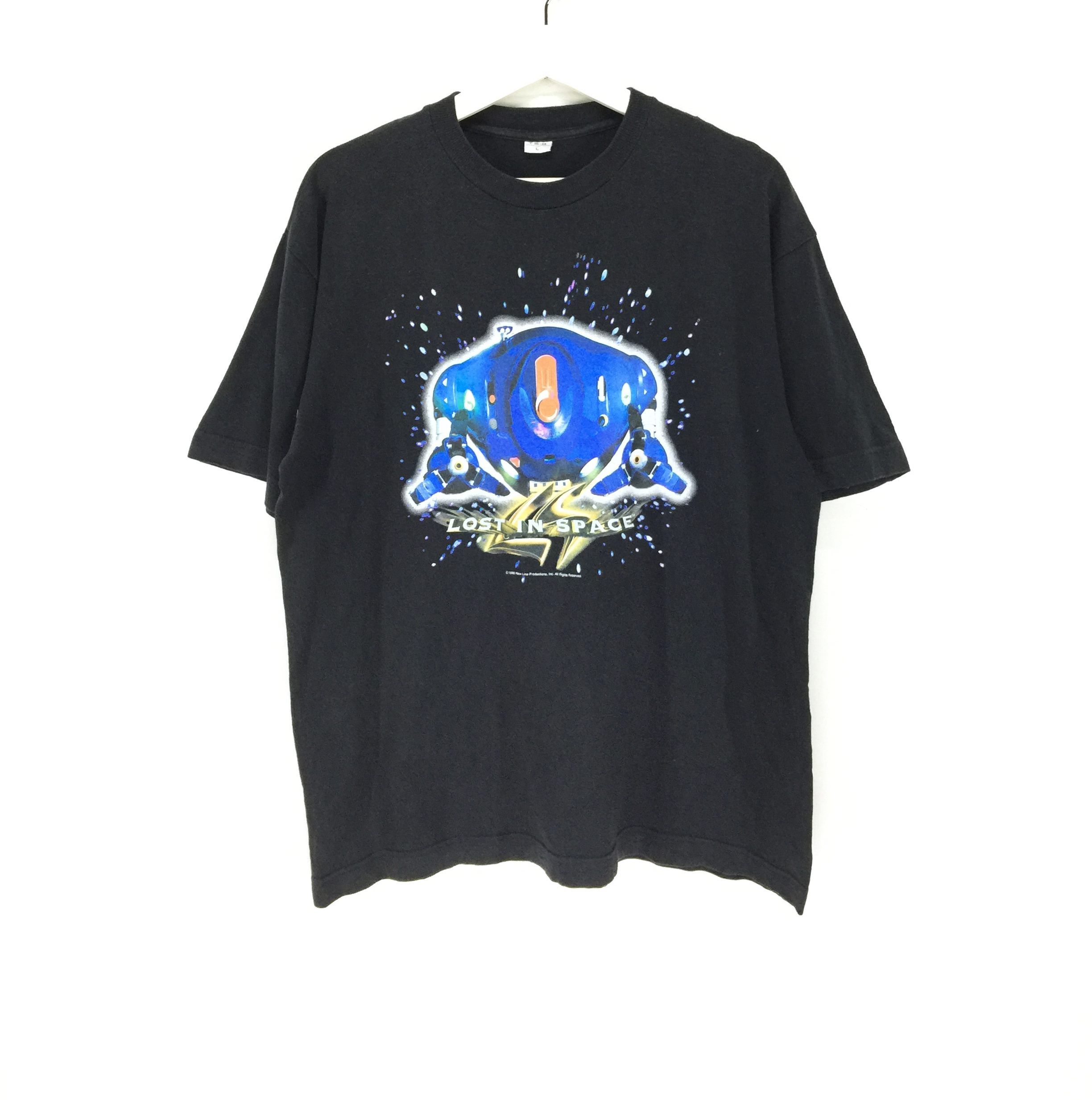 Lost in space vtg 90s science-fiction adventure film shirt