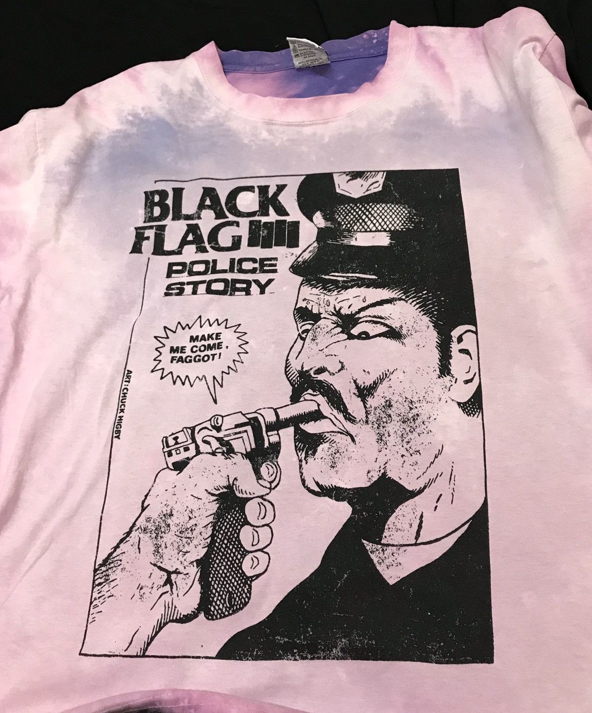 Anvil × Band Tees × Black Flag 🔥🔥BLACK FLAG POLICE STORY ASICWASH Size US L / EU 52-54 / 3 - 3 Thumbnail