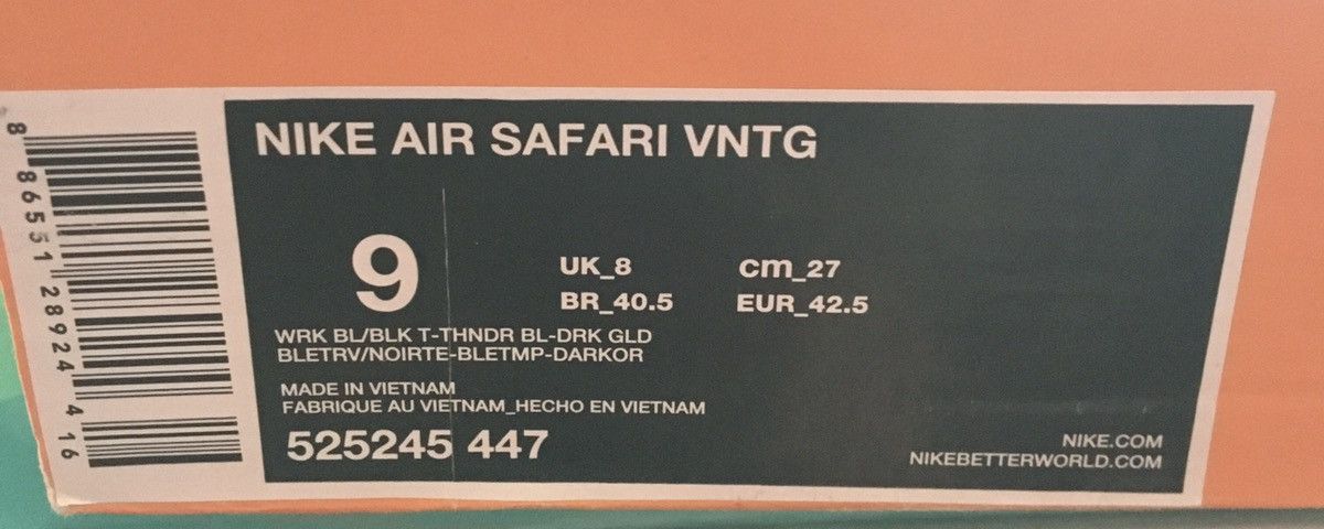 Nike Nike Air Safari VNTG - Size UK 8 Size US 8 / EU 41 - 17 Thumbnail
