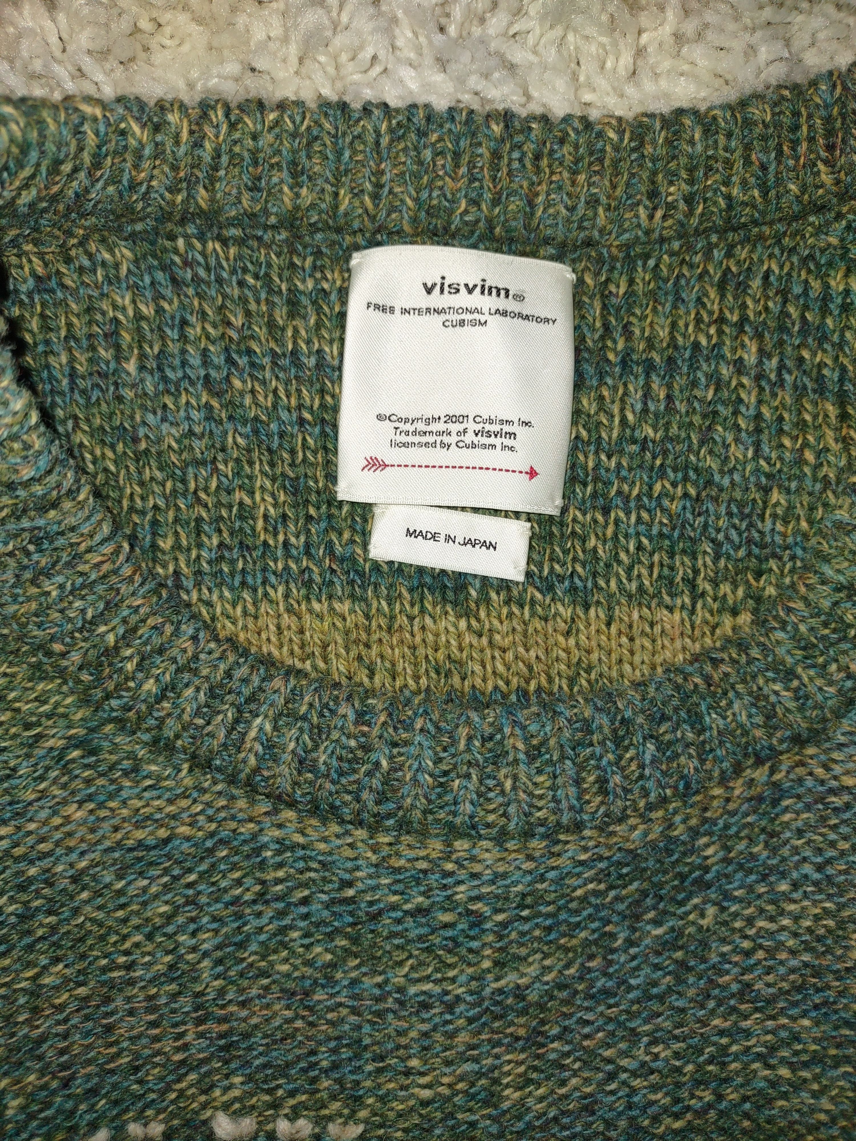 Visvim VISVIM gradient knit wool-cashmere sweater Size US XXL / EU 58 / 5 - 8 Thumbnail