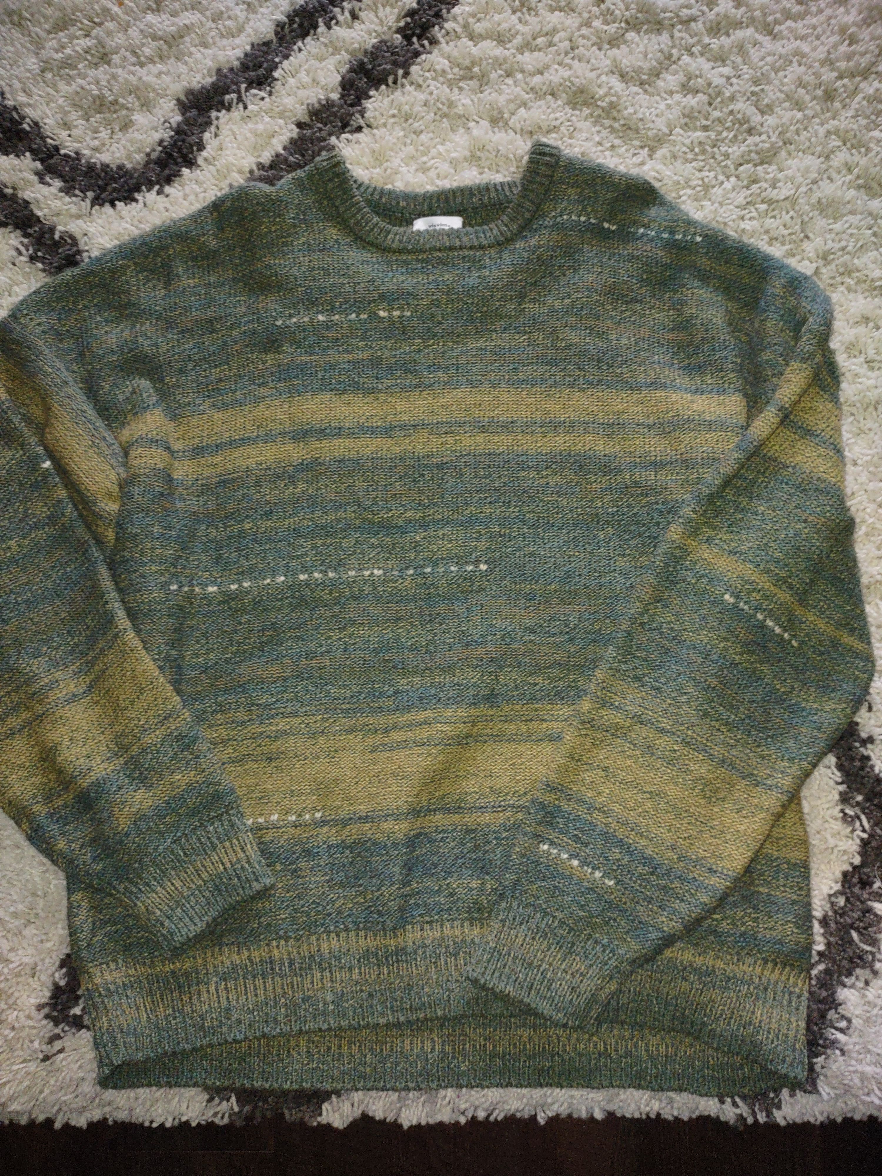 Visvim VISVIM gradient knit wool-cashmere sweater Size US XXL / EU 58 / 5 - 6 Thumbnail