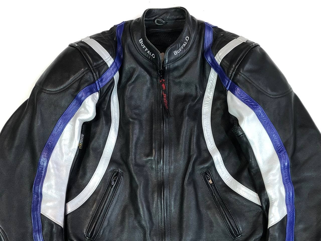 Other Buffalo Racing Moto Leather Jacket Size US S / EU 44-46 / 1 - 4 Thumbnail