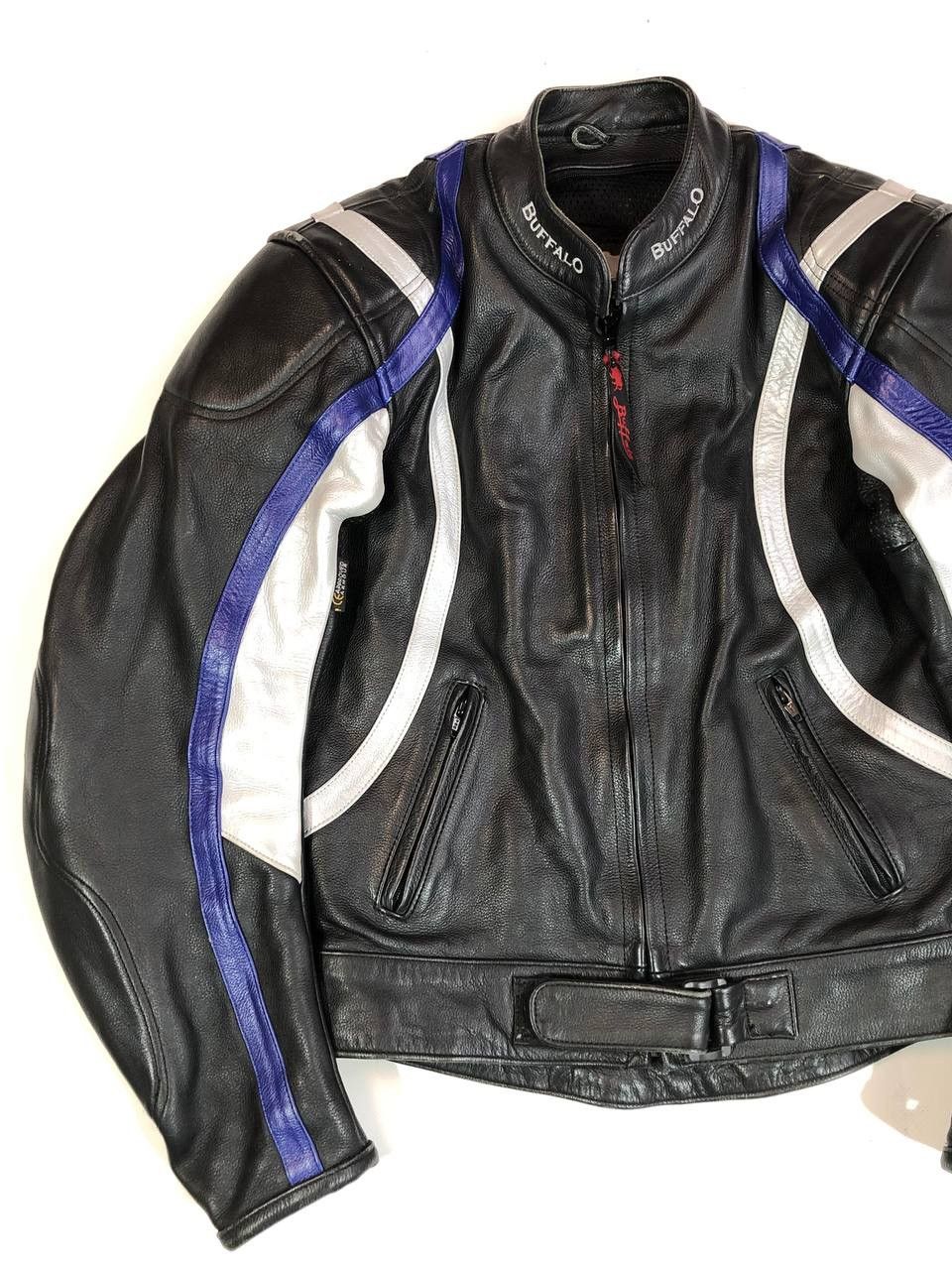 Other Buffalo Racing Moto Leather Jacket Size US S / EU 44-46 / 1 - 3 Thumbnail