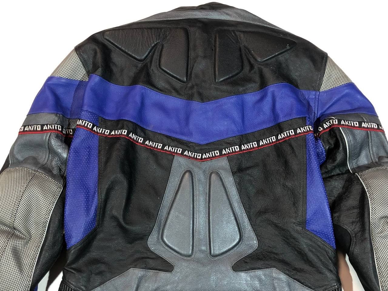 Japanese Brand Akito Moto Leather Jacket Racing Size US M / EU 48-50 / 2 - 10 Thumbnail