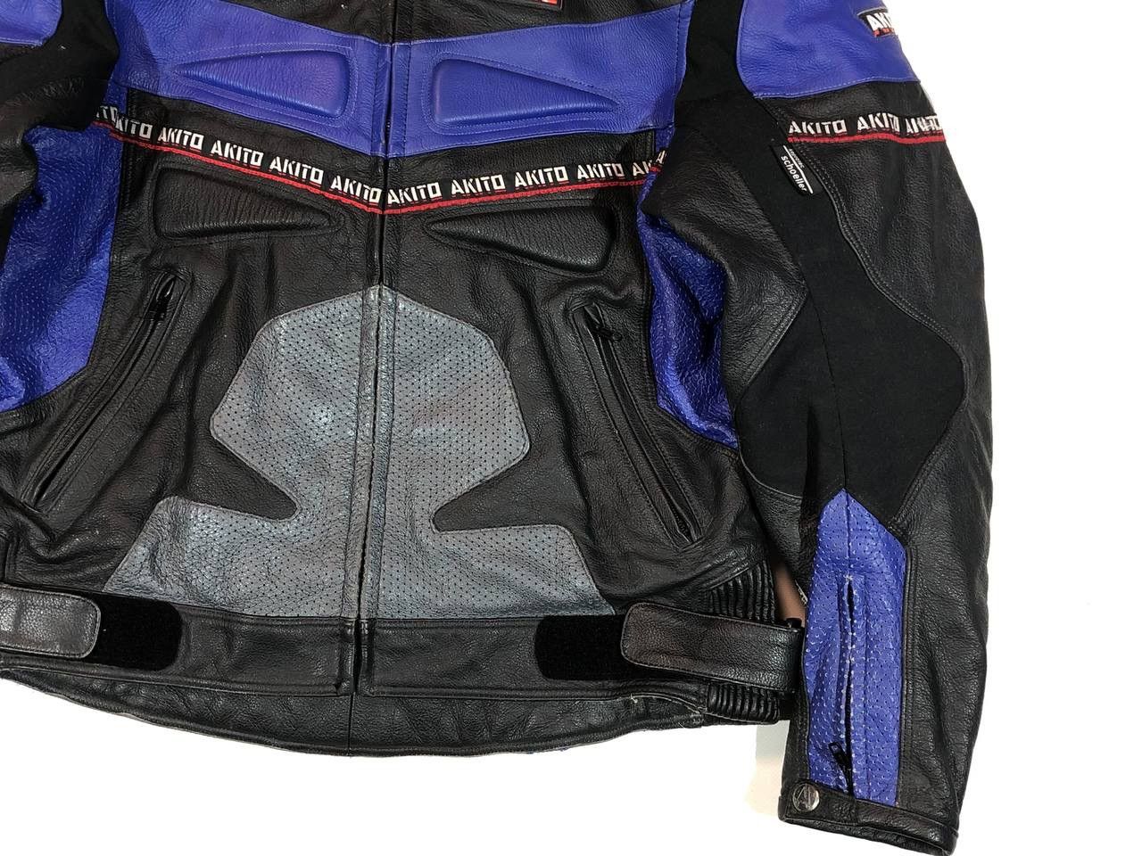Japanese Brand Akito Moto Leather Jacket Racing Size US M / EU 48-50 / 2 - 9 Thumbnail