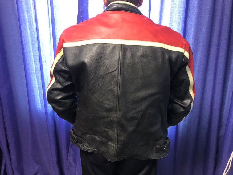 Other Kerozen Moto Leather Jacket Vintage Size US XL / EU 56 / 4 - 15 Thumbnail