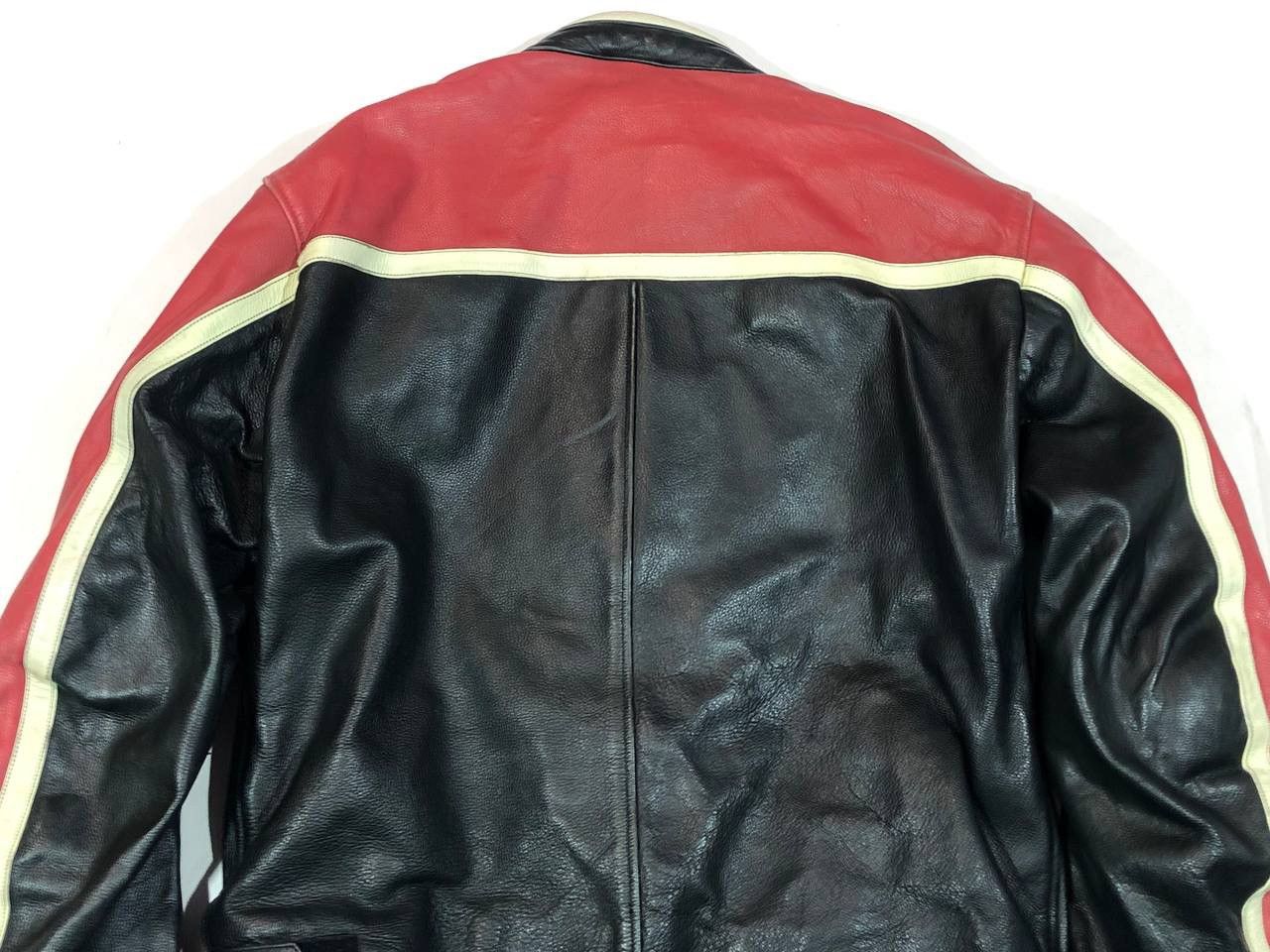 Other Kerozen Moto Leather Jacket Vintage Size US XL / EU 56 / 4 - 12 Thumbnail