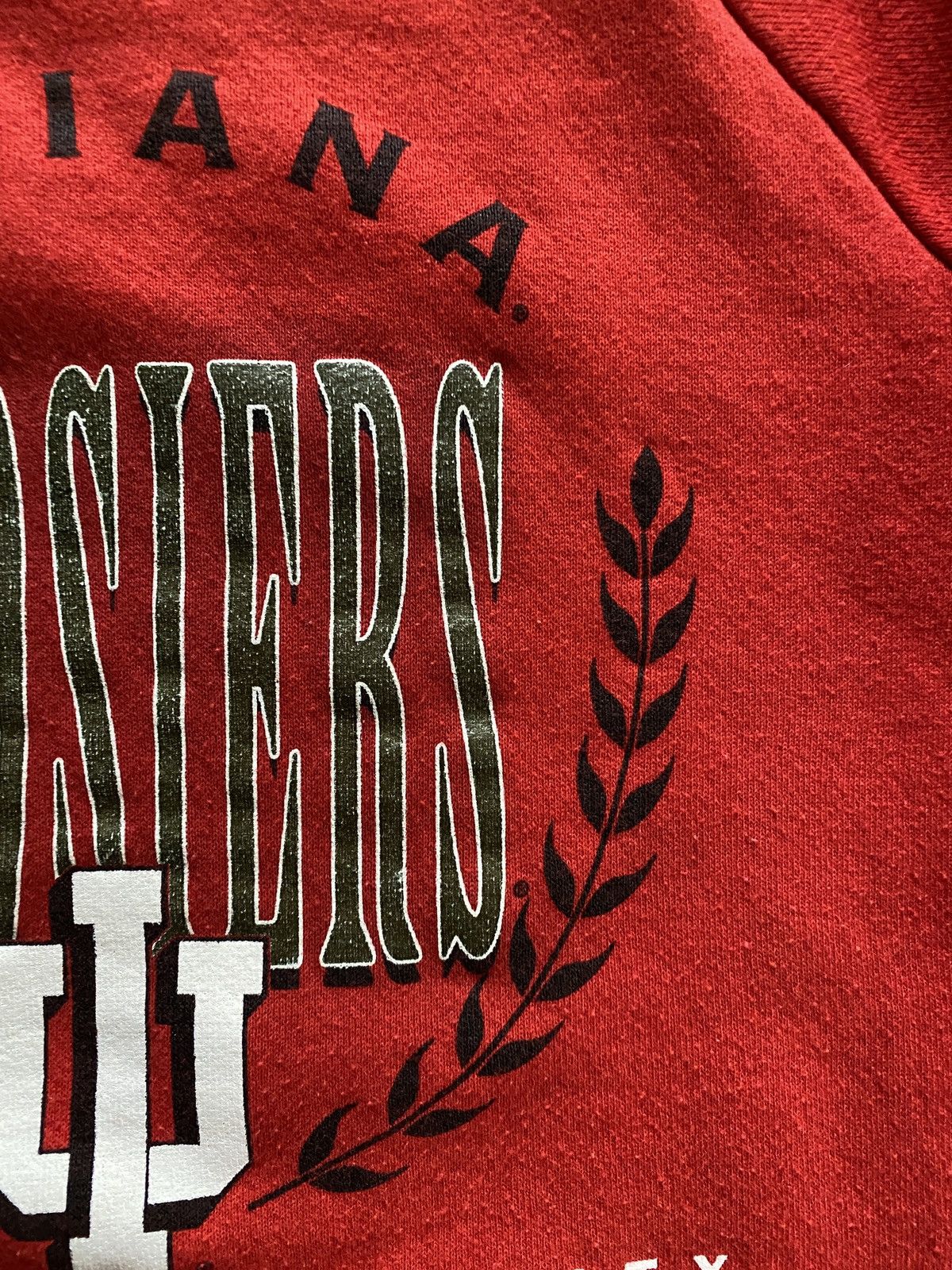 NCAA Vintage 90’s Indiana Hoosiers Kid’s Crewneck Sweatshirt Size US XXS / EU 40 - 5 Thumbnail