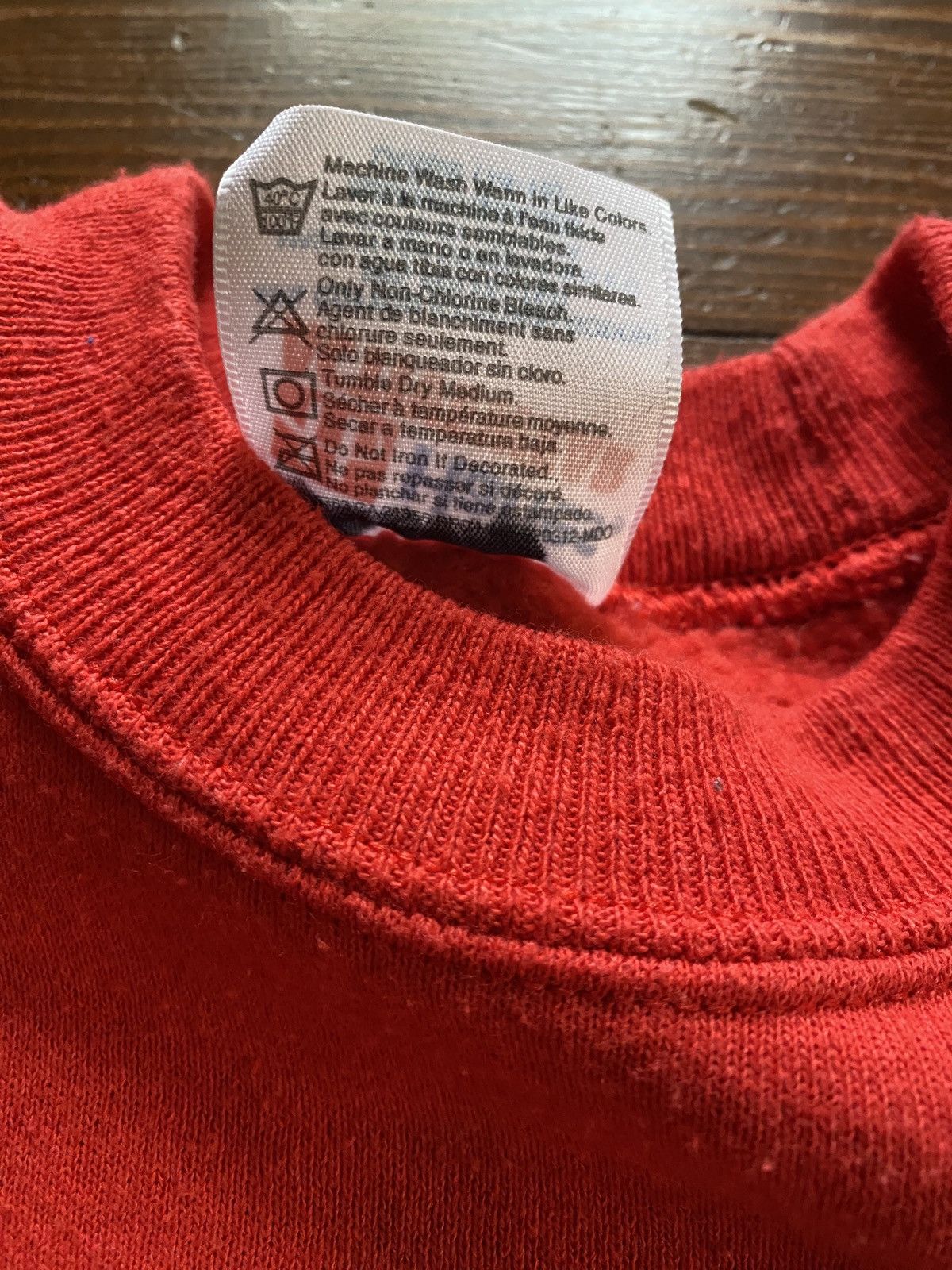 NCAA Vintage 90’s Indiana Hoosiers Kid’s Crewneck Sweatshirt Size US XXS / EU 40 - 10 Thumbnail