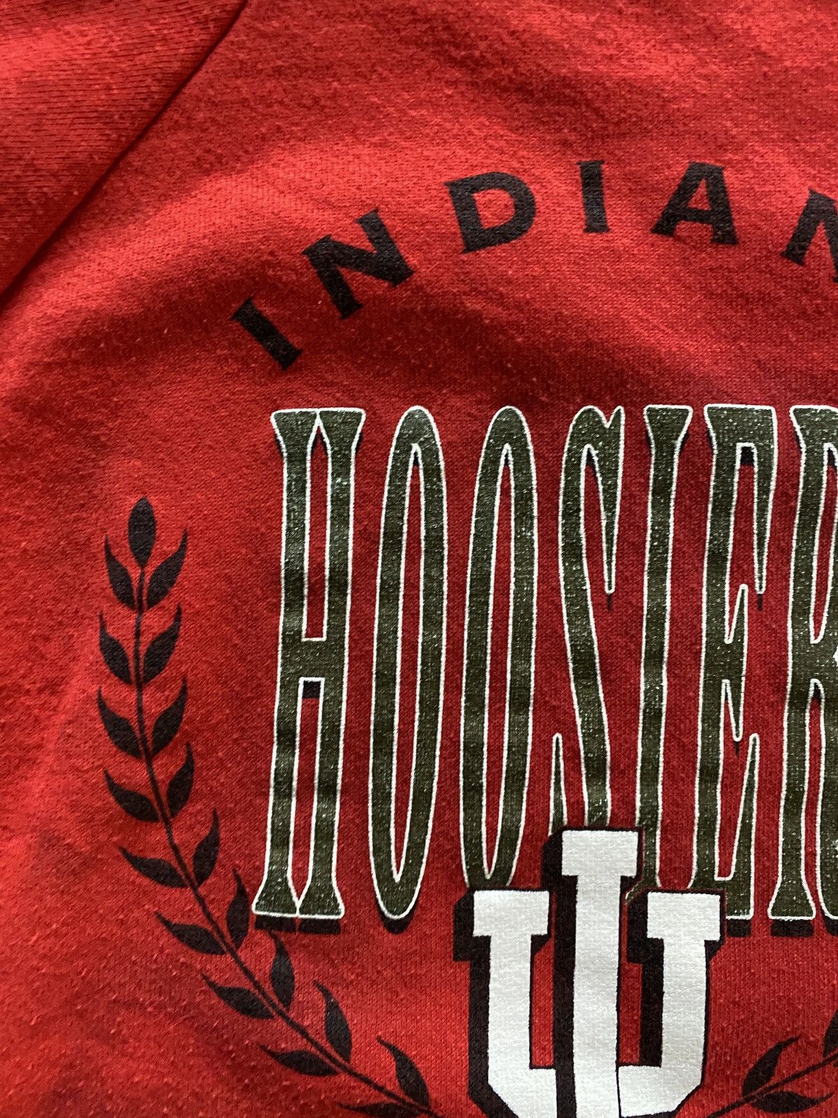 NCAA Vintage 90’s Indiana Hoosiers Kid’s Crewneck Sweatshirt Size US XXS / EU 40 - 4 Thumbnail