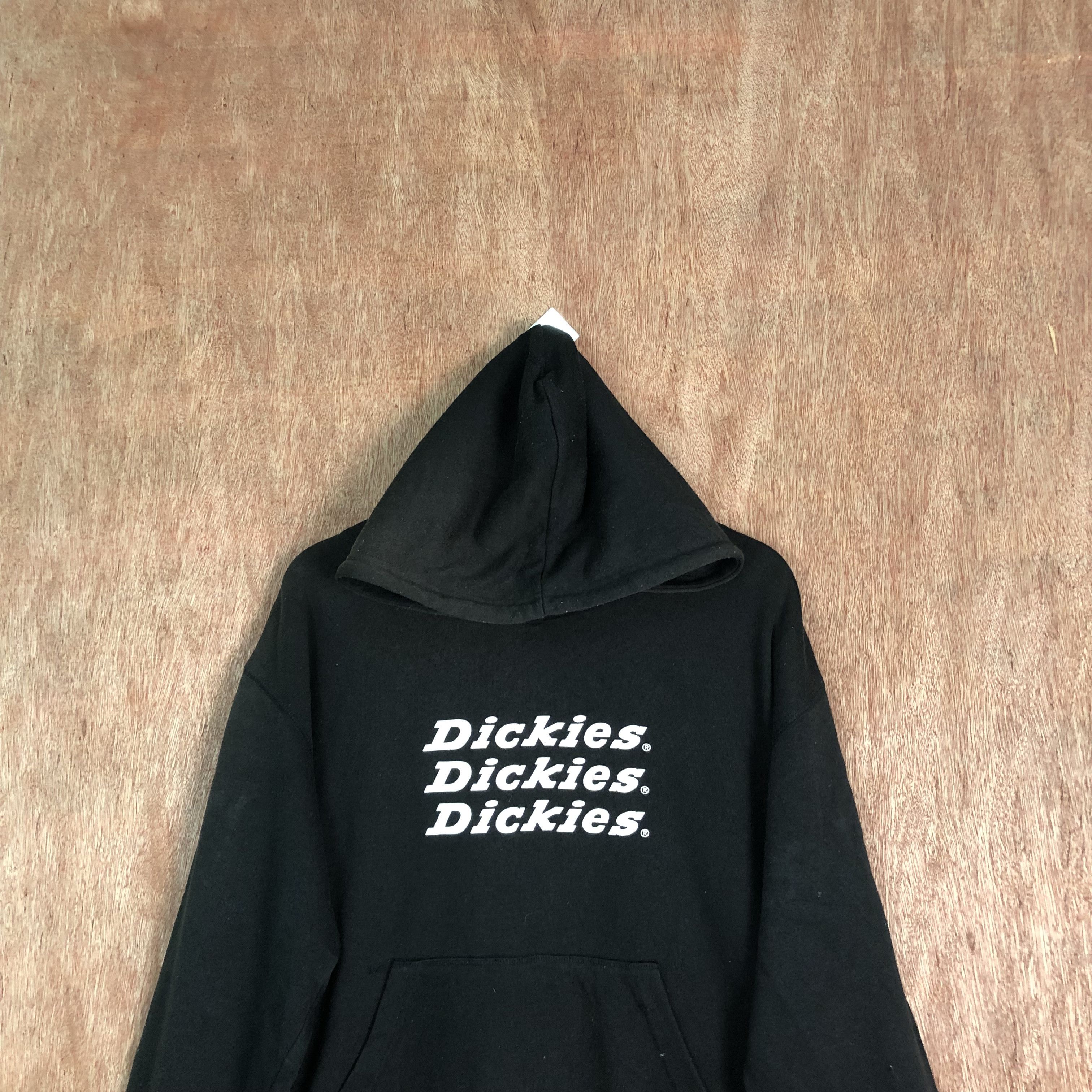 Dickies × Vintage Vintage Dickies Black Hoodies #413 Size US XL / EU 56 / 4 - 2 Thumbnail