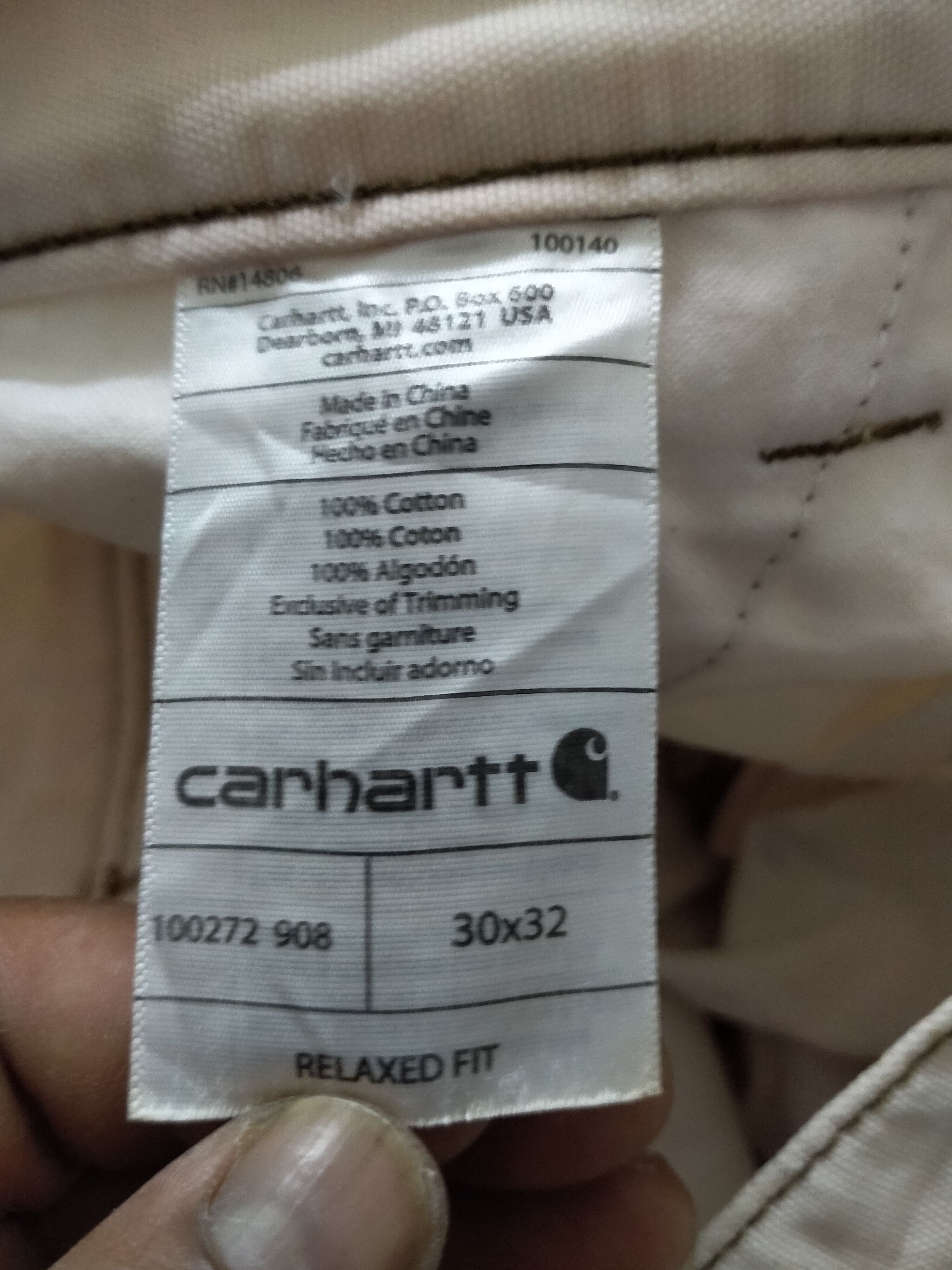 Carhartt CARHARTT CARGO PANTS MULTI POCKET Size US 31 - 12 Thumbnail
