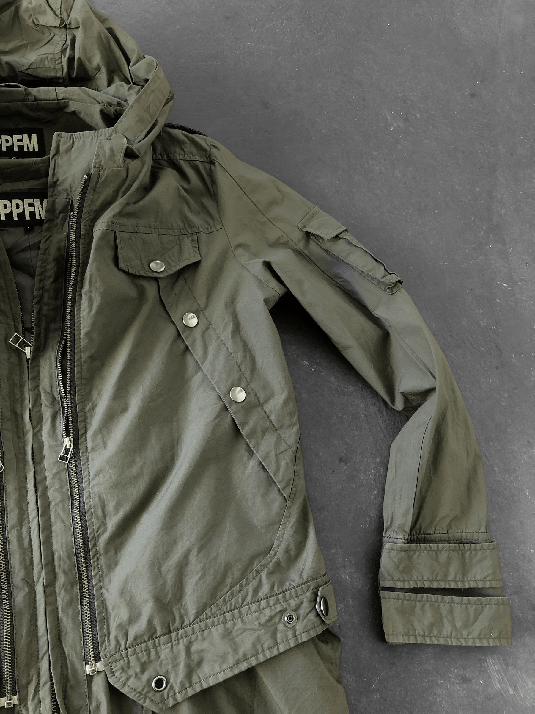 PPFM RARE🔥PPFM PUNK BONDAGE DOUBLE JACKET MID LENGTH Size US S / EU 44-46 / 1 - 4 Thumbnail