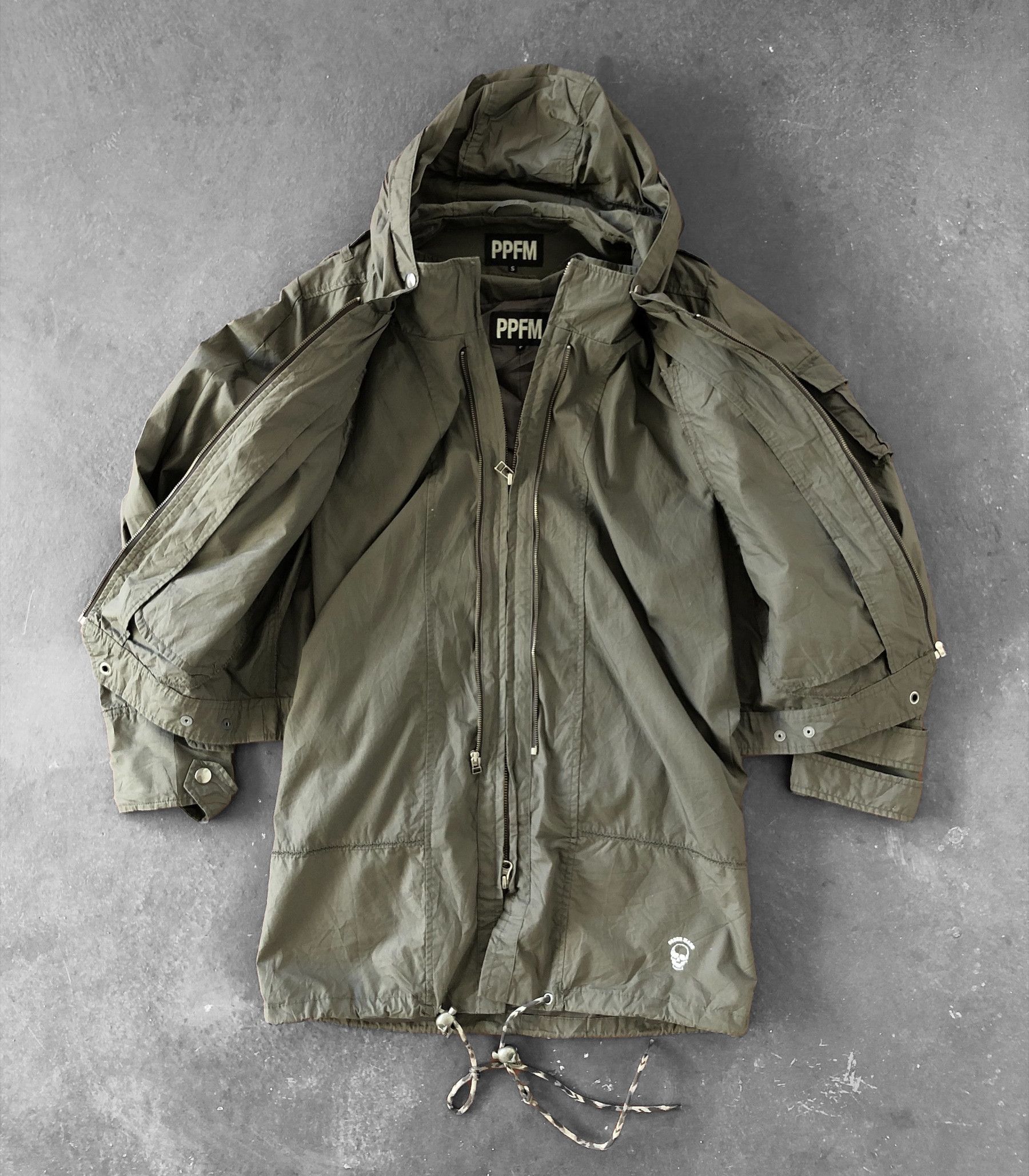 PPFM RARE🔥PPFM PUNK BONDAGE DOUBLE JACKET MID LENGTH Size US S / EU 44-46 / 1 - 2 Thumbnail