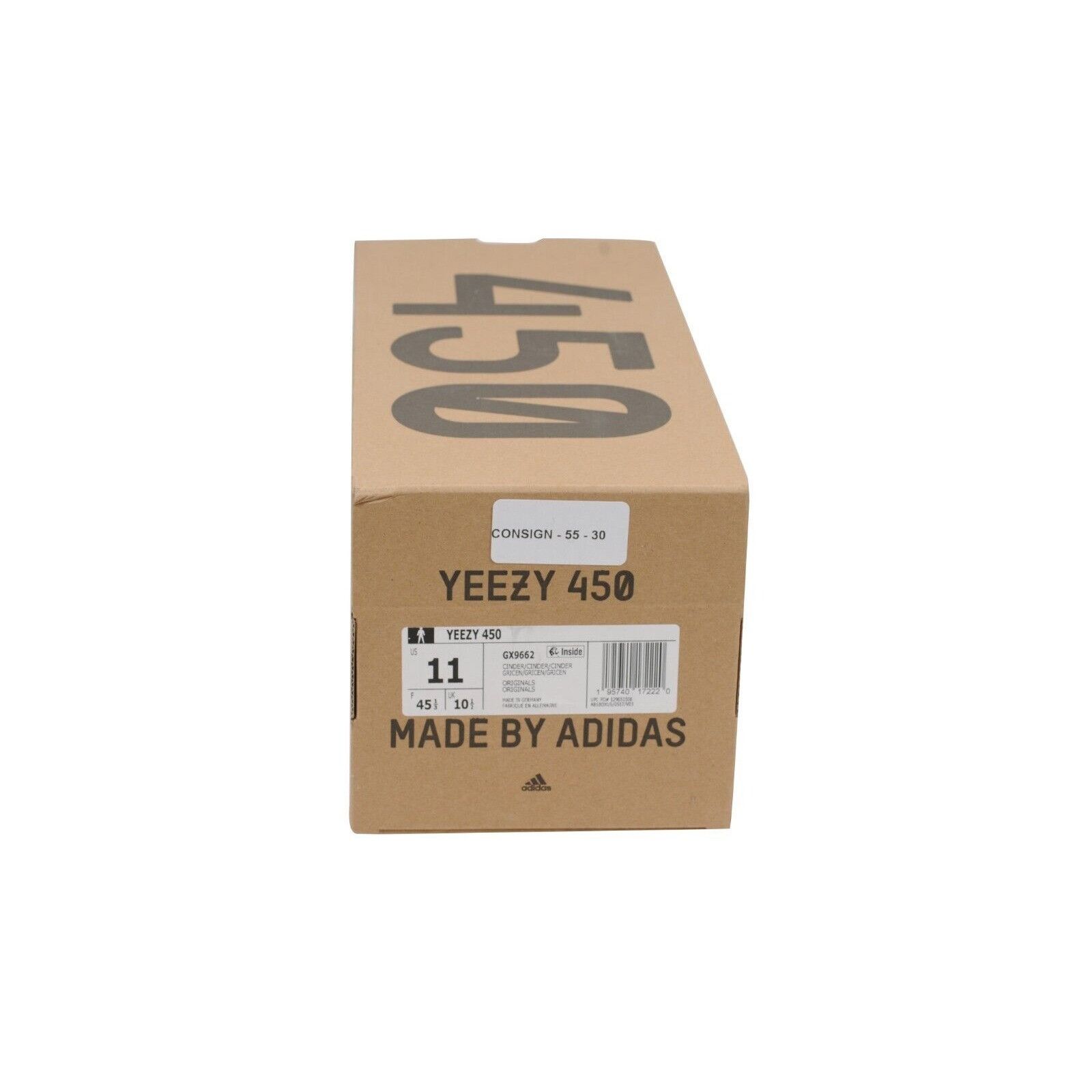 Adidas × Kanye West Yeezy 450 Sneakers Cinder Grey Size US 11 / EU 44 - 11 Thumbnail