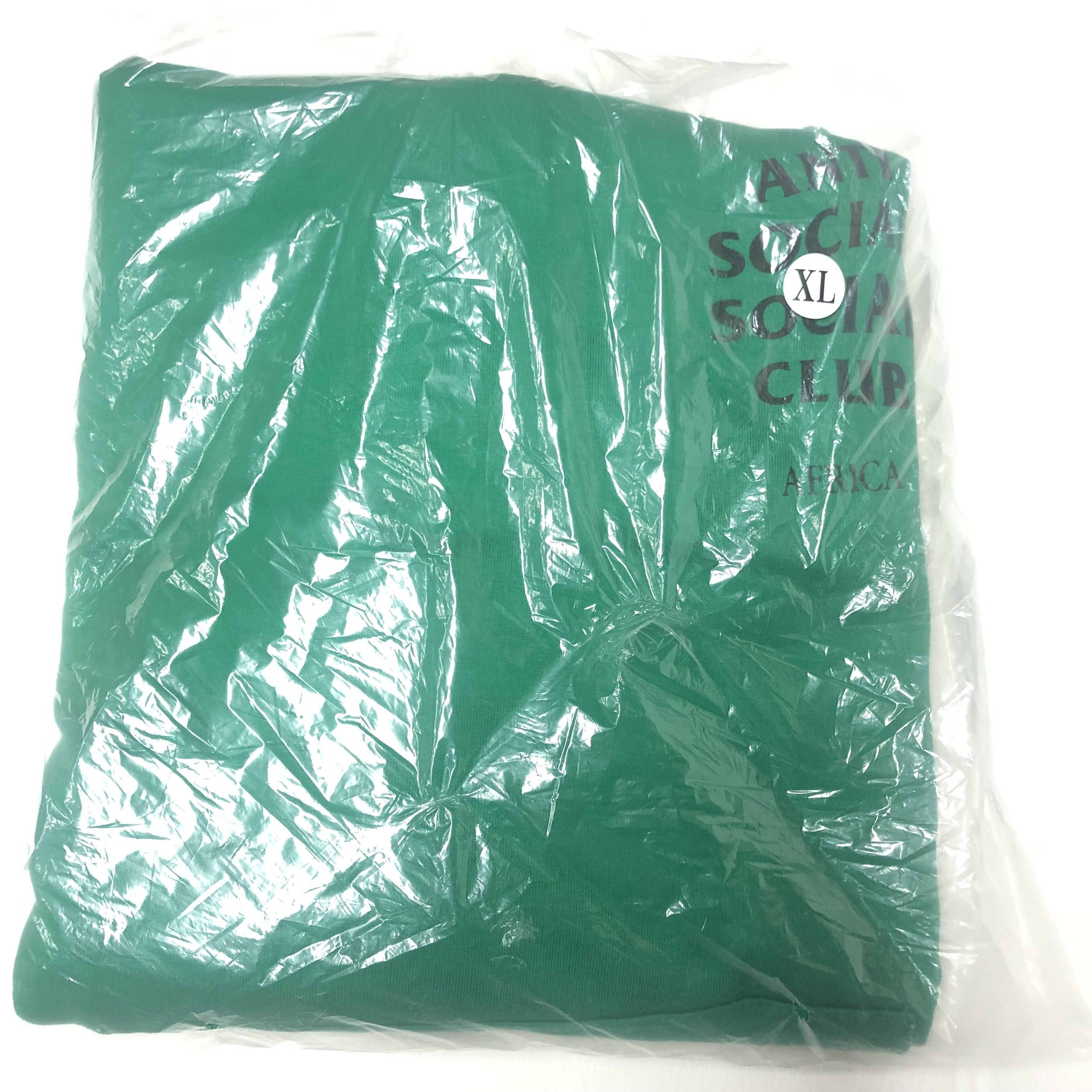 Anti Social Social Club DS FW21 ASSC Black Africa Green Hoodie BAPE KITH KAWS FOG Size US XL / EU 56 / 4 - 2 Thumbnail
