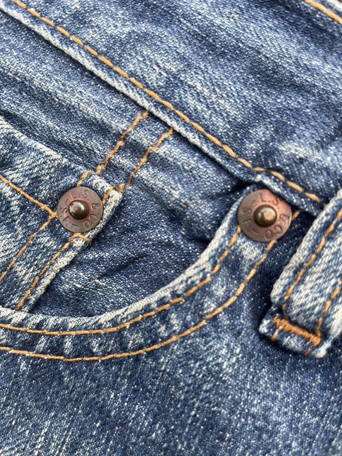 Levi's Levi’s 501 e Vintage 2002 Aging Distressed Denim Size US 30 / EU 46 - 22 Thumbnail