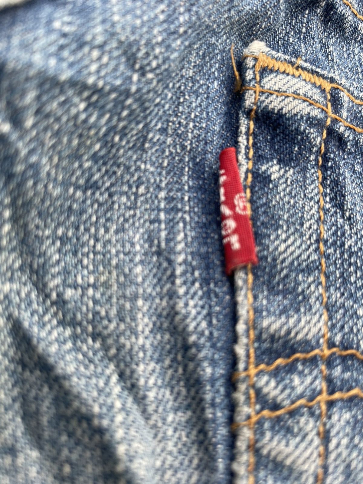 Levi's Levi’s 501 e Vintage 2002 Aging Distressed Denim Size US 30 / EU 46 - 16 Thumbnail