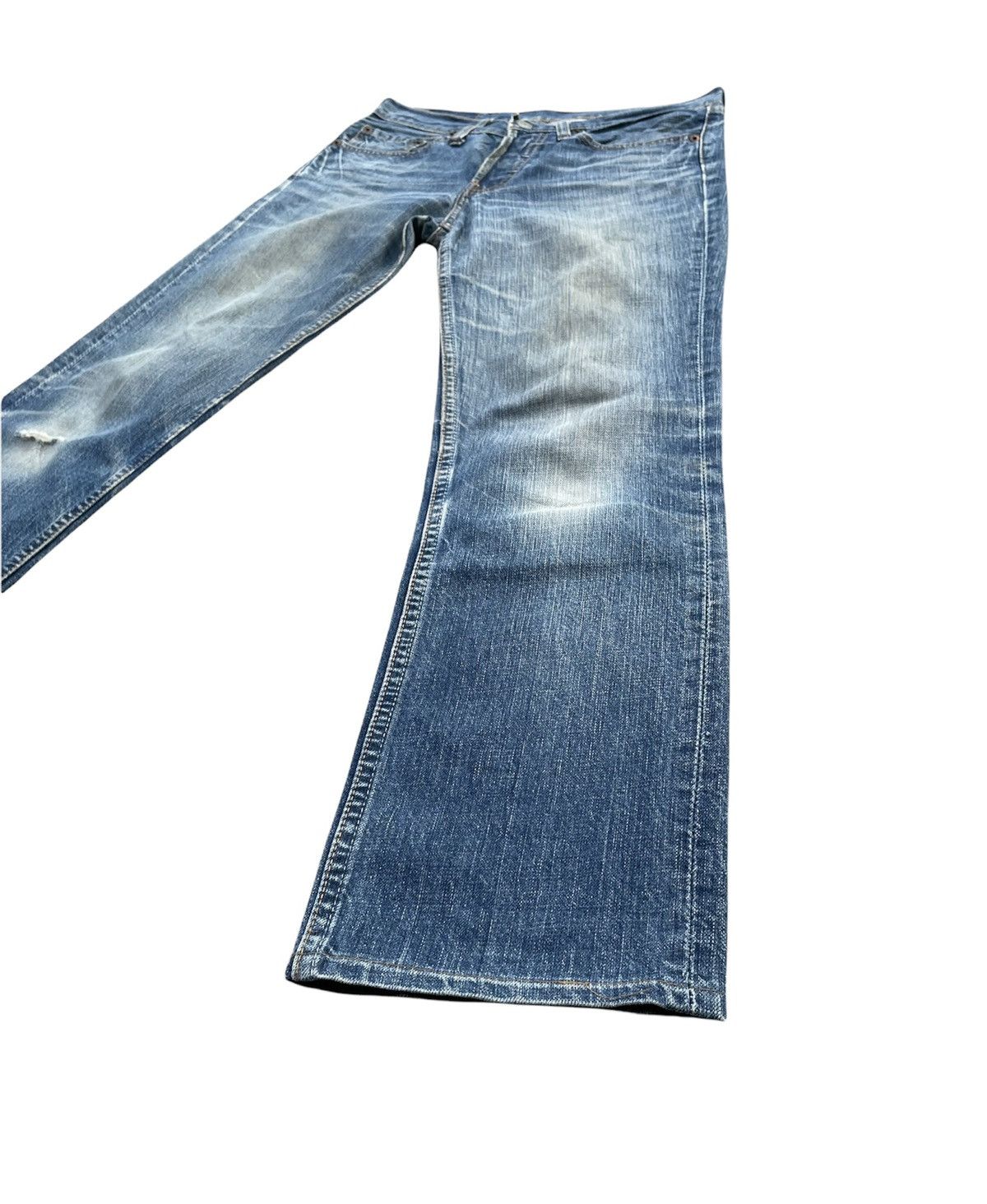Levi's Levi’s 501 e Vintage 2002 Aging Distressed Denim Size US 30 / EU 46 - 3 Thumbnail