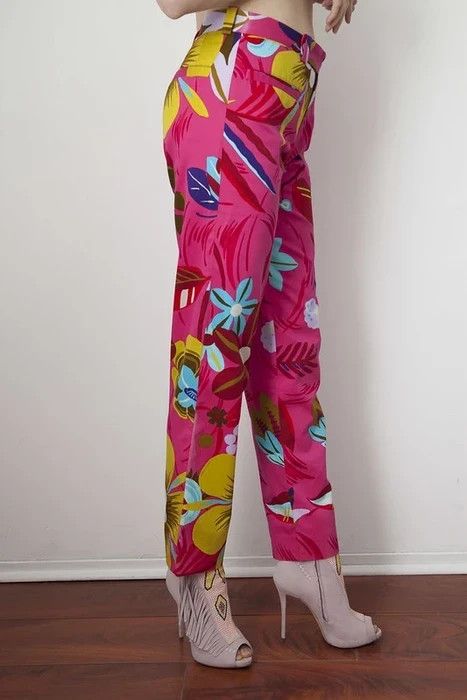 Gucci SS99 Flower pants Size 27" / US 4 / IT 40 - 9 Thumbnail