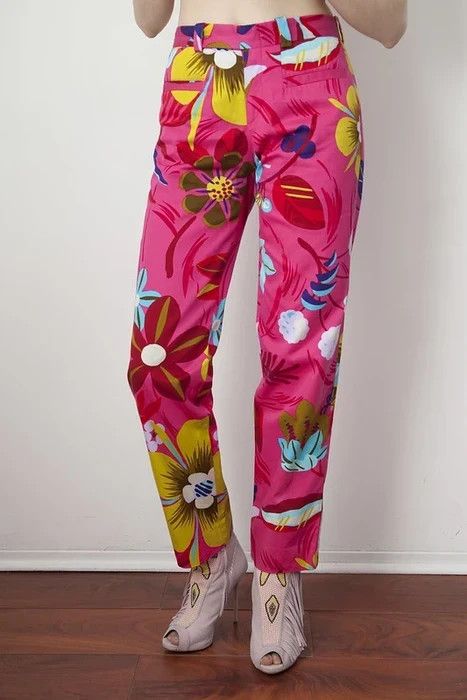 Gucci SS99 Flower pants Size 27" / US 4 / IT 40 - 8 Thumbnail