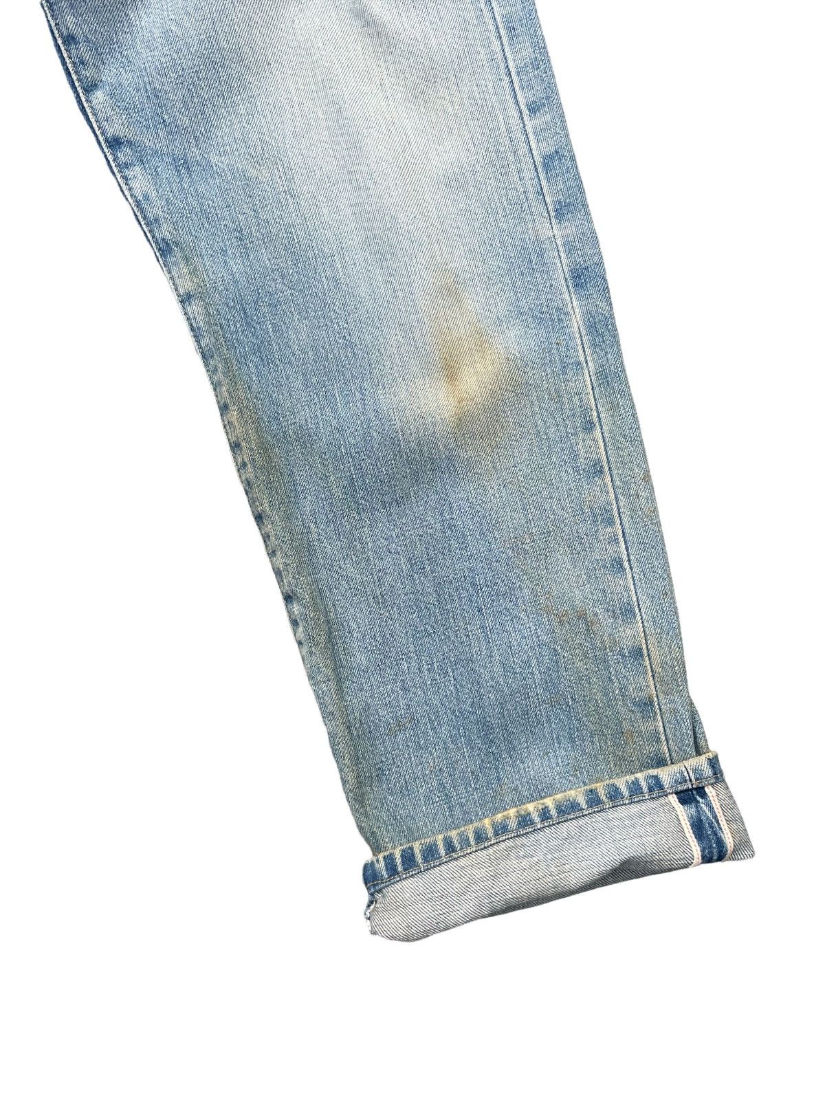 Levi's × Vintage Vintage Levis 503B XX E Aging Faded Wash Denim Size US 29 - 6 Thumbnail
