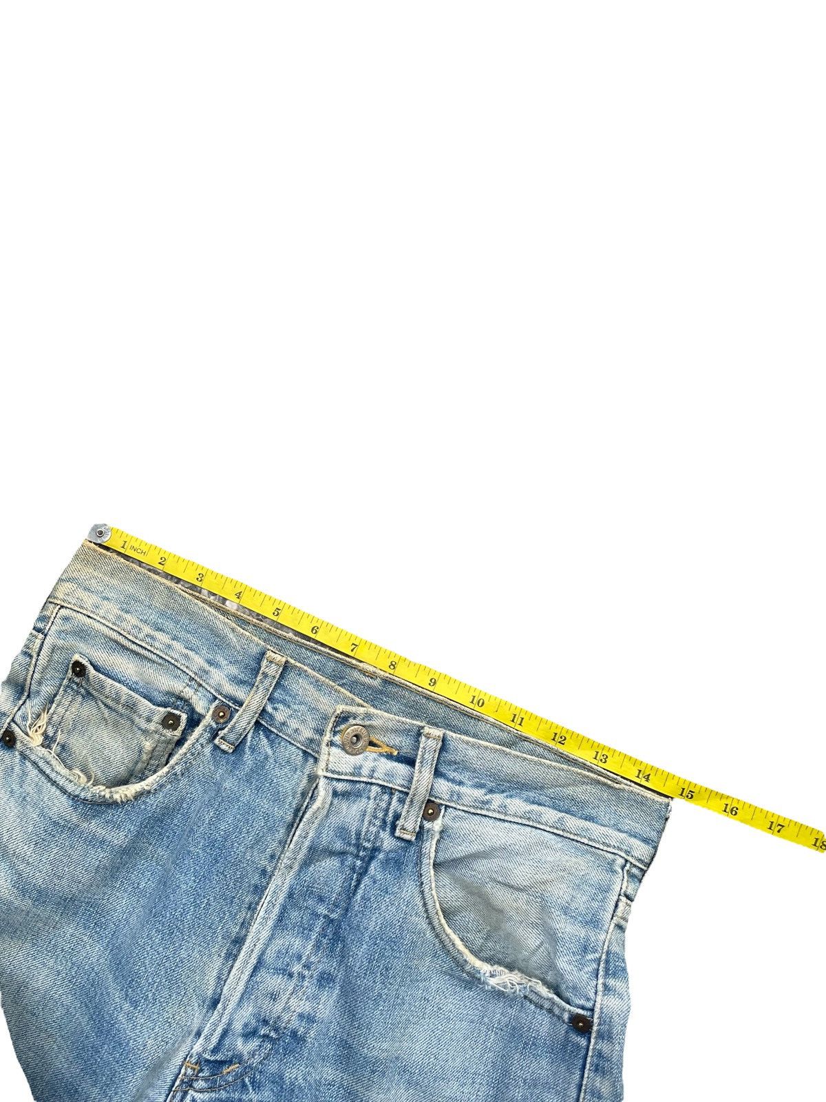Levi's × Vintage Vintage Levis 503B XX E Aging Faded Wash Denim Size US 29 - 2 Thumbnail