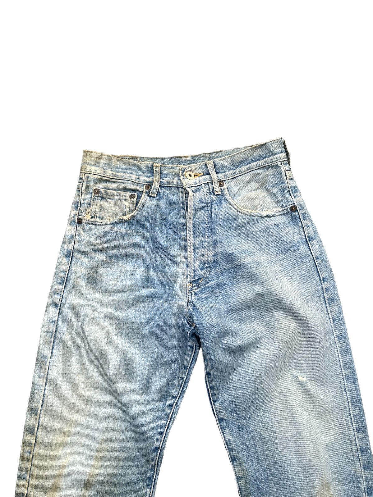 Levi's × Vintage Vintage Levis 503B XX E Aging Faded Wash Denim Size US 29 - 7 Thumbnail