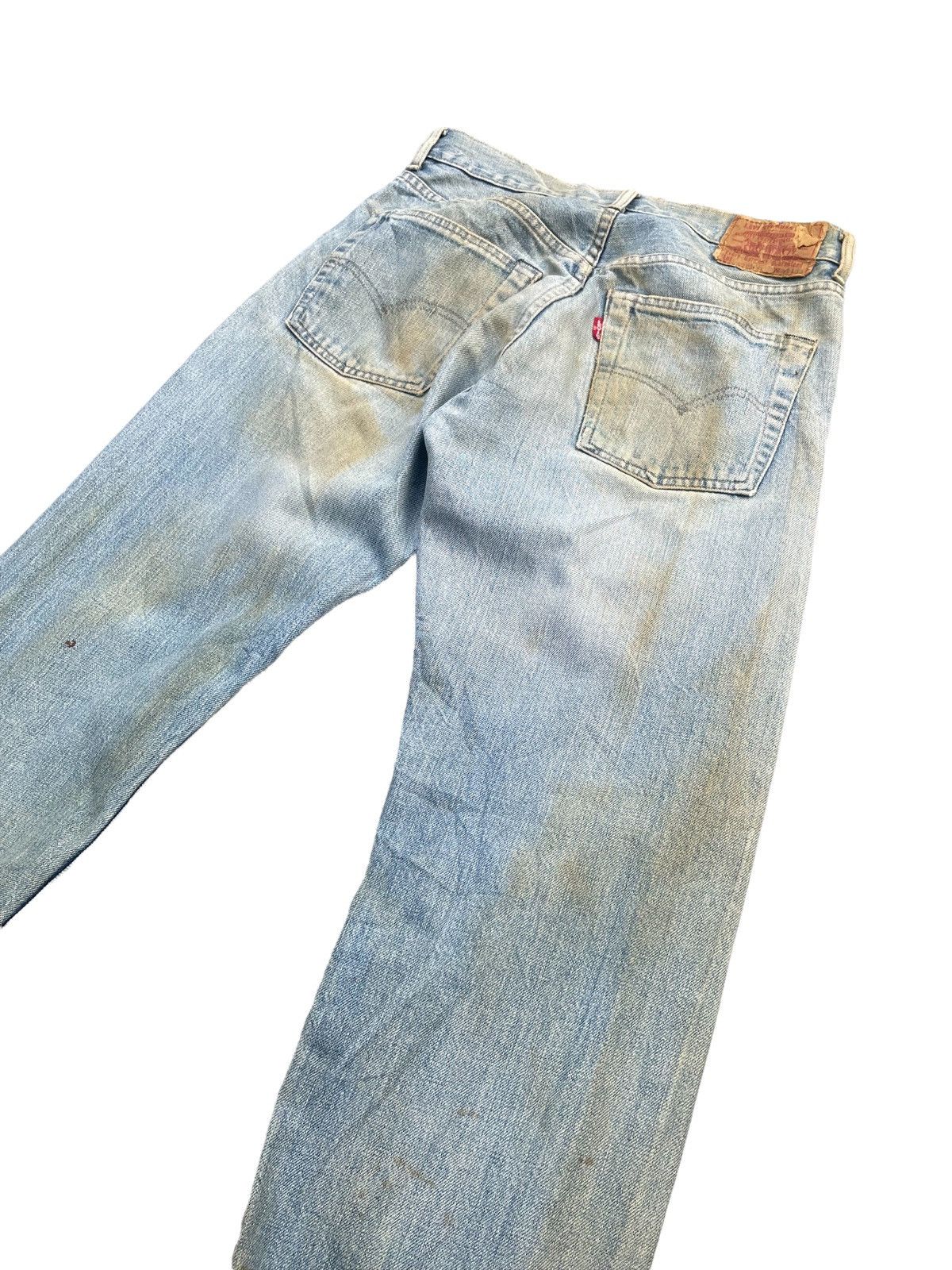 Levi's × Vintage Vintage Levis 503B XX E Aging Faded Wash Denim Size US 29 - 12 Thumbnail