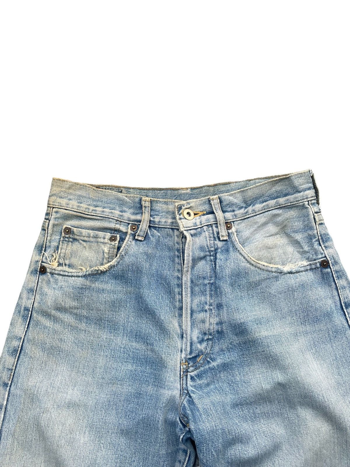 Levi's × Vintage Vintage Levis 503B XX E Aging Faded Wash Denim Size US 29 - 9 Thumbnail